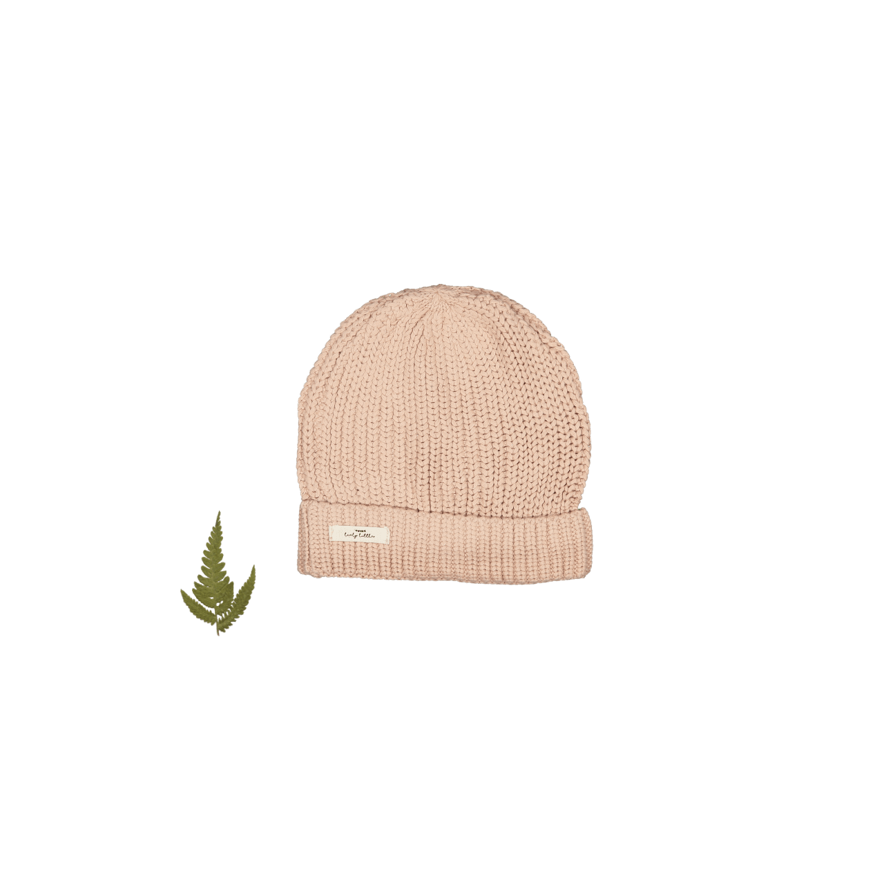 The Chunky Knit Hat - Blush Knit Hat Lovely Littles