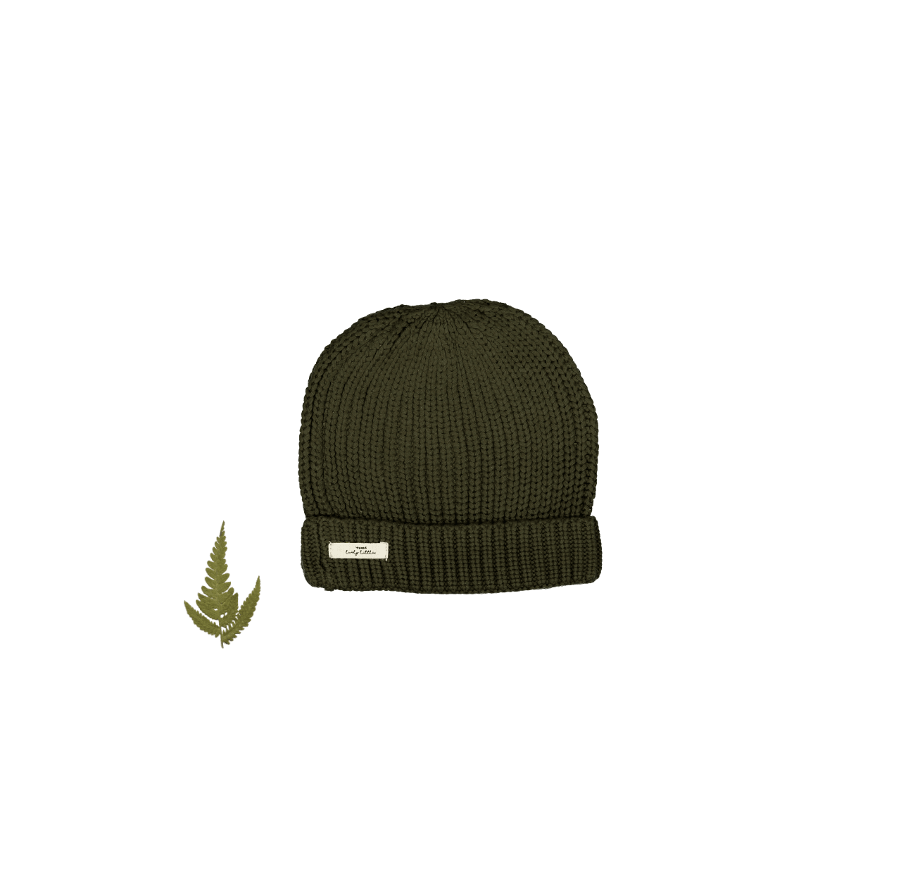 The Chunky Knit Hat - Moss Knit Hat Lovely Littles