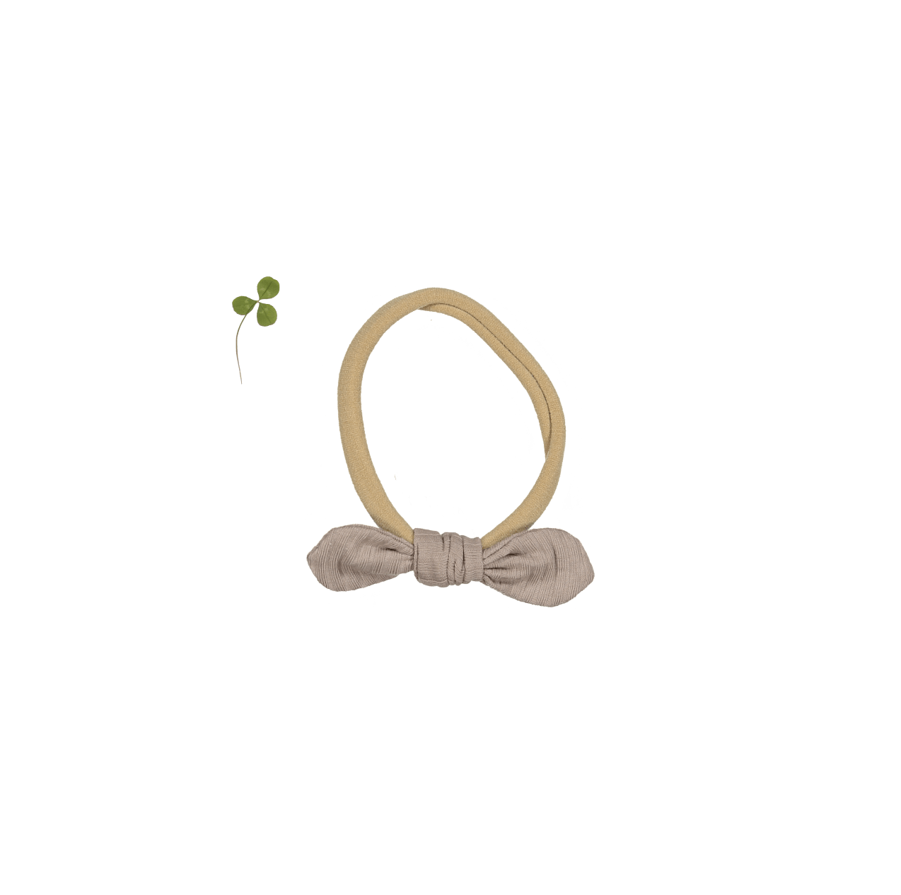 The Bow - Taupe Bow Lovely Littles