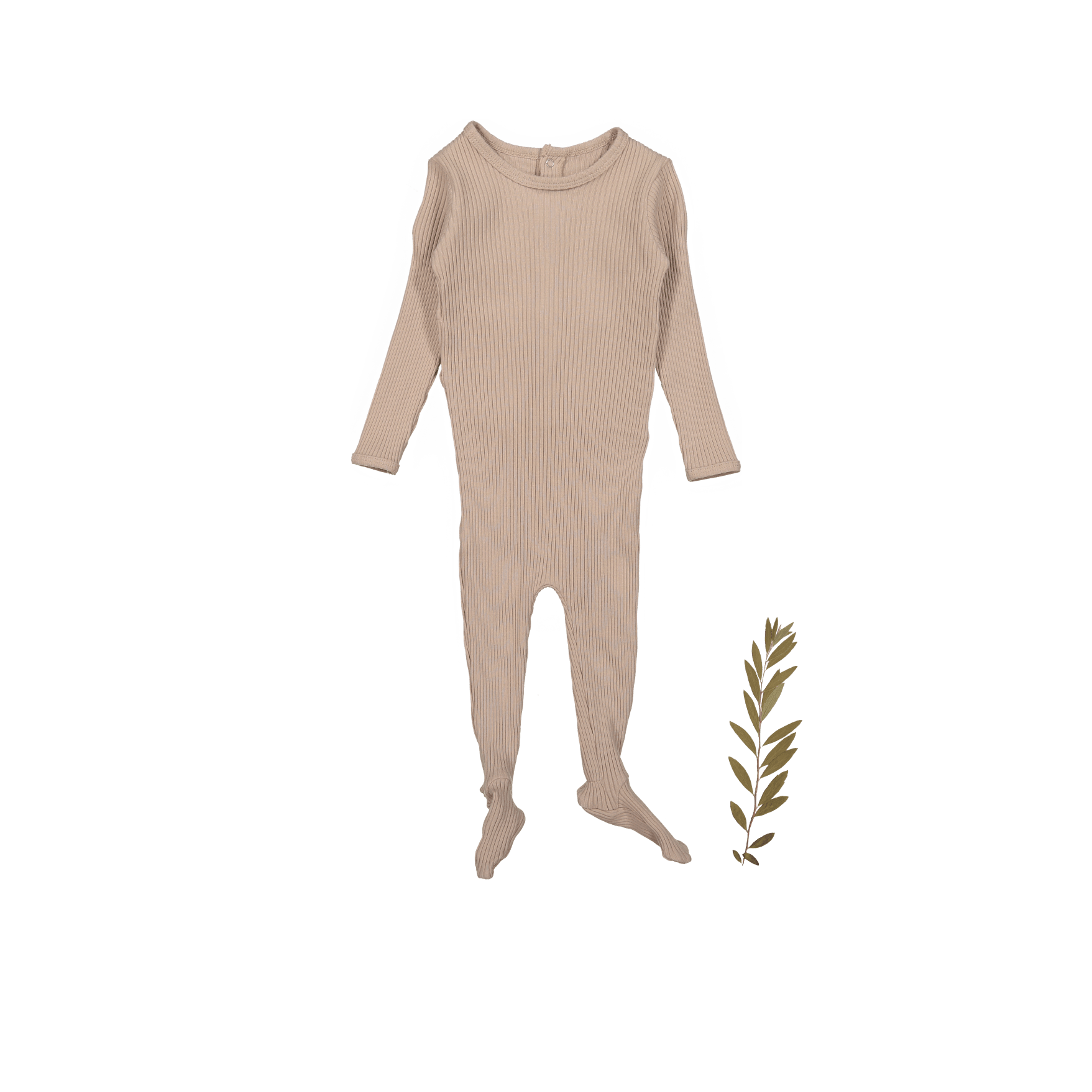 The Romper - Mauve Back Snap Romper Lovely Littles