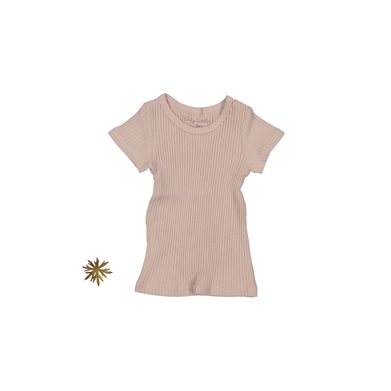 The Short Sleeve Tee - Mauve Short Sleeve Tee Lovely Littles
