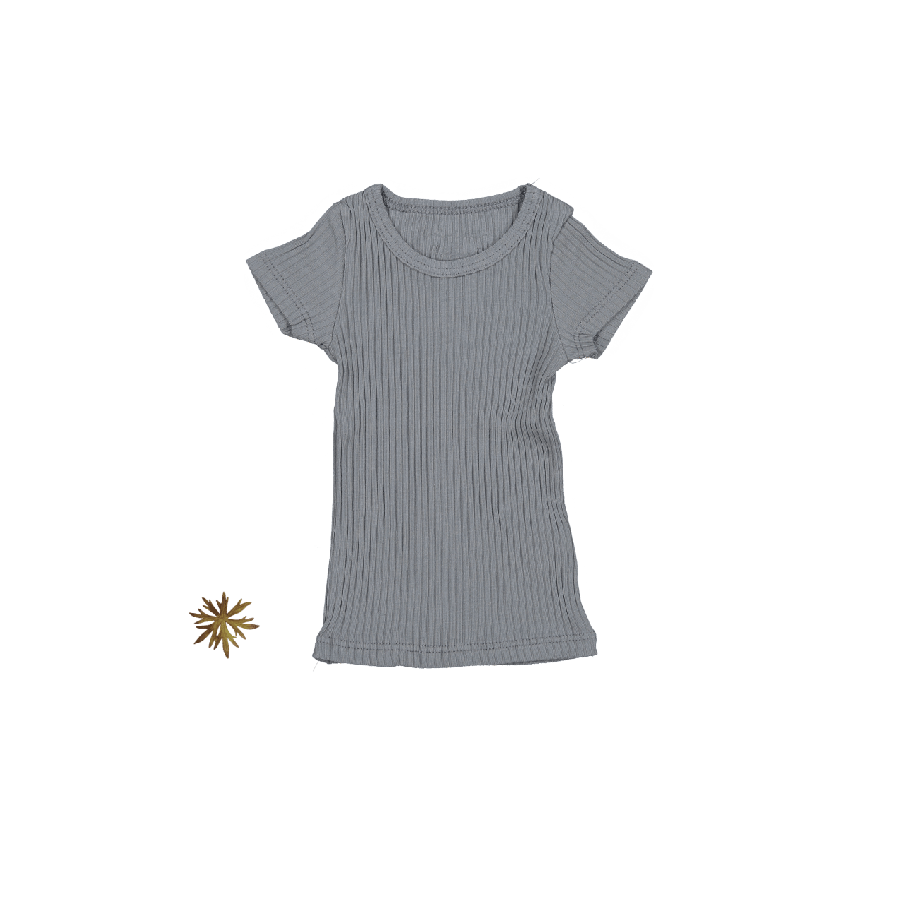 The Short Sleeve Tee - Slate Short Sleeve Tee Lovely Littles