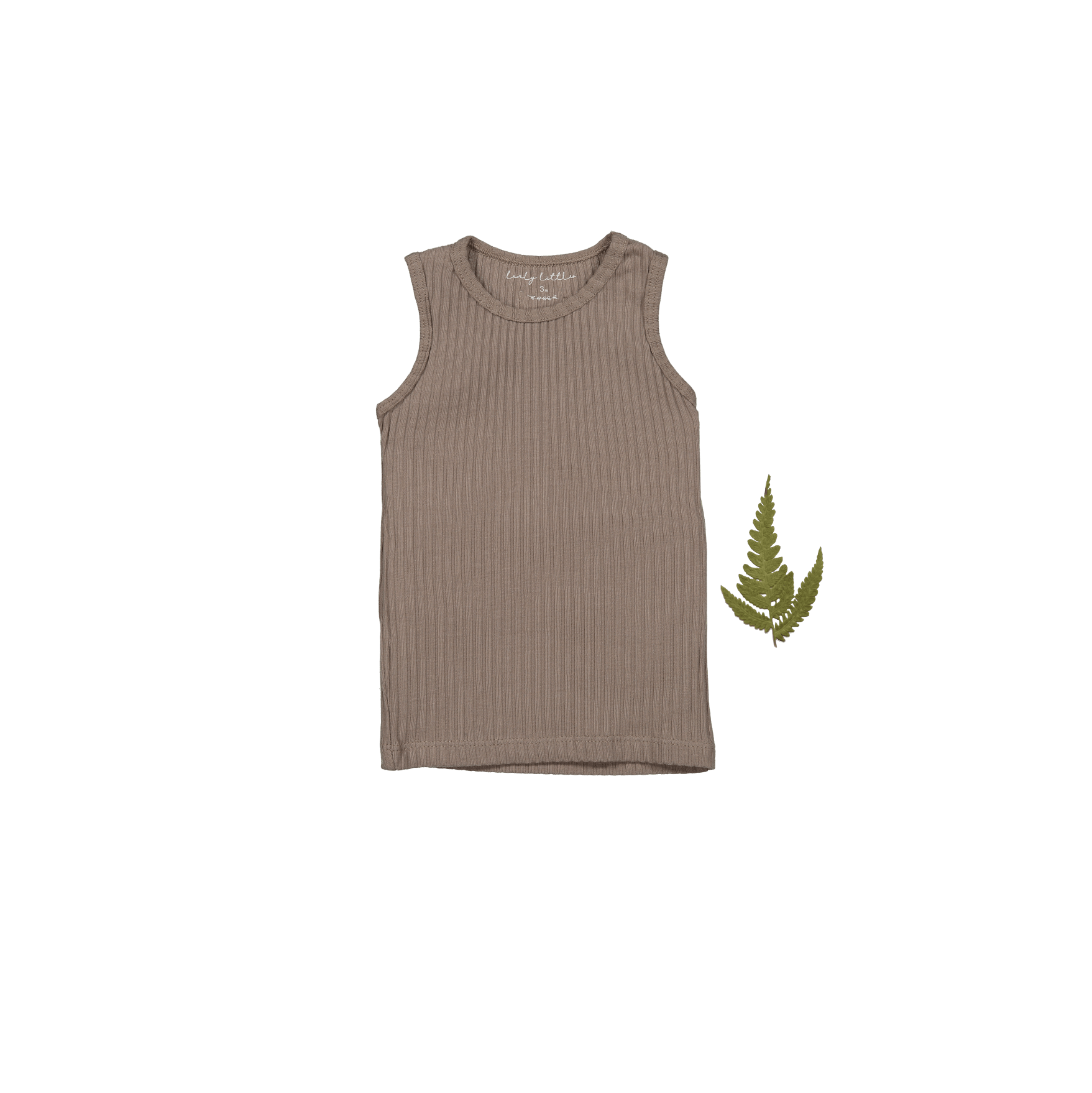 The Tank - Taupe Tank Lovely Littles