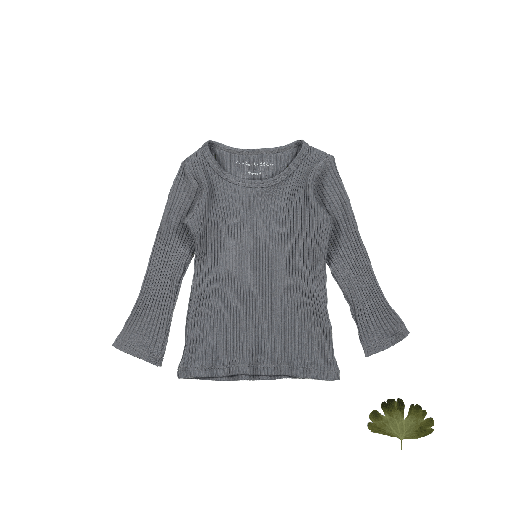 The Long Sleeve Tee - Slate Long Sleeve Tee Lovely Littles