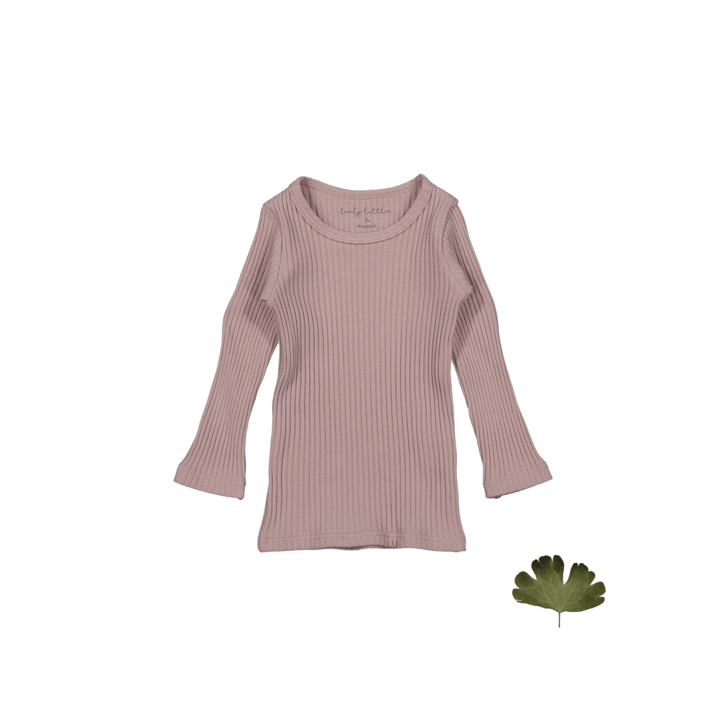 The Long Sleeve Tee - Mauve Long Sleeve Tee Lovely Littles