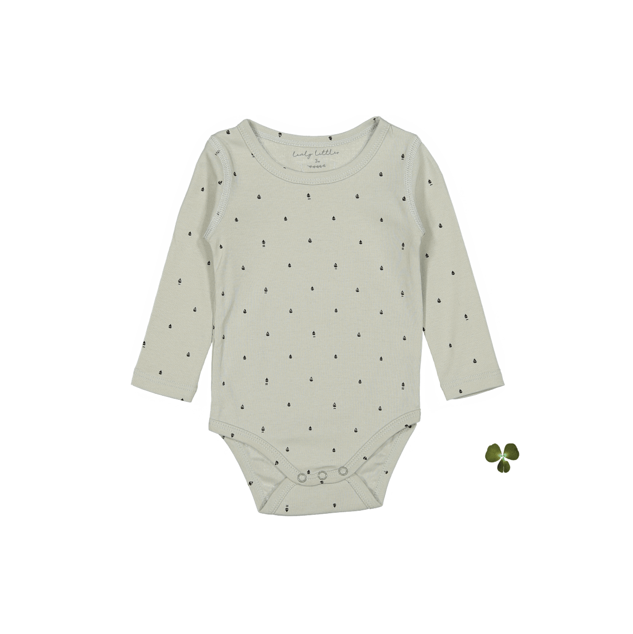 The Printed Long Sleeve Onesie - Sailaway Long Sleeve Onesie Lovely Littles