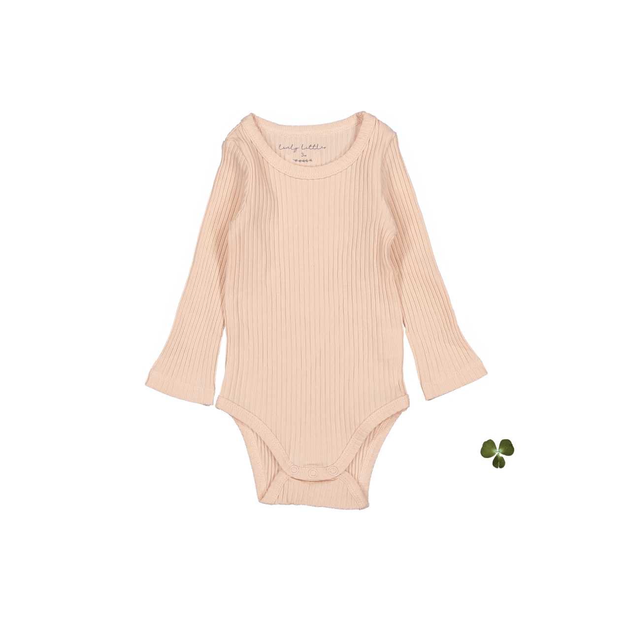 The Long Sleeve Onesie - Powder Long Sleeve Onesie Lovely Littles