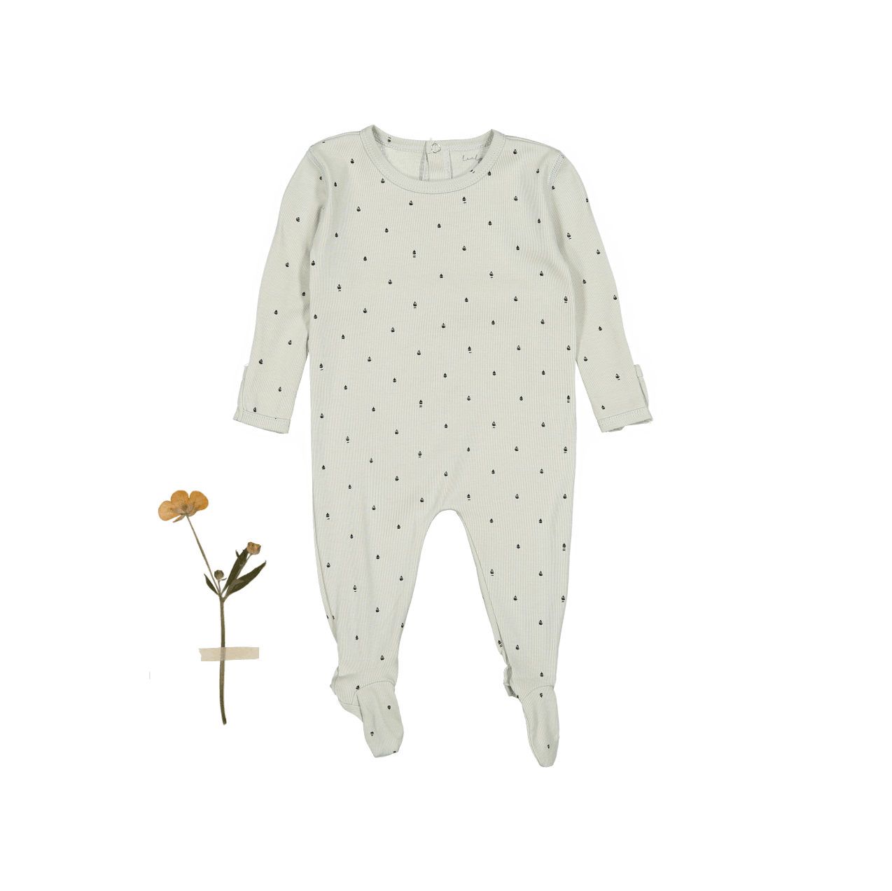 The Printed Romper - Sailaway Back Snap Romper Lovely Littles