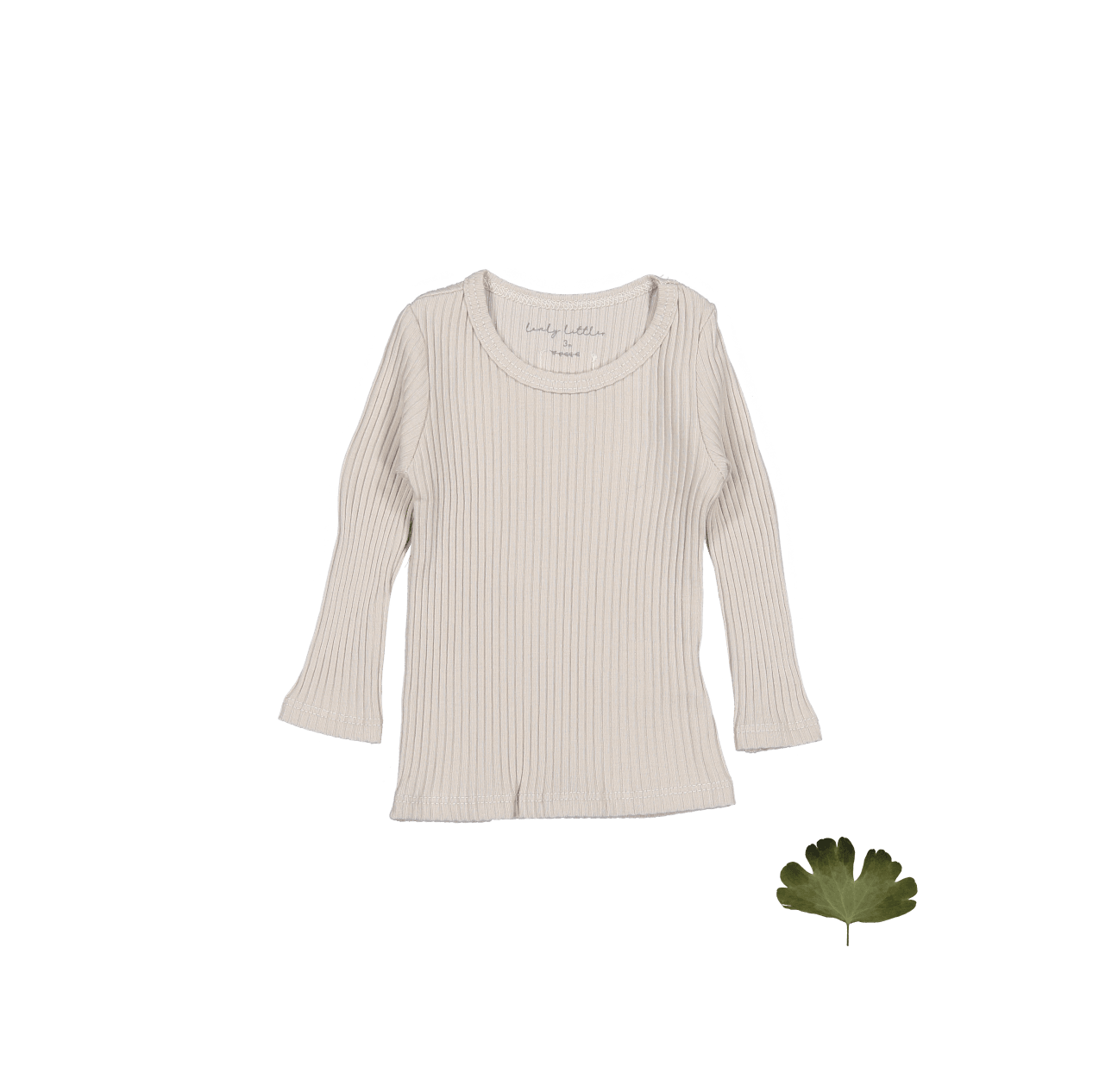The Long Sleeve Tee - Sand Long Sleeve Tee Lovely Littles