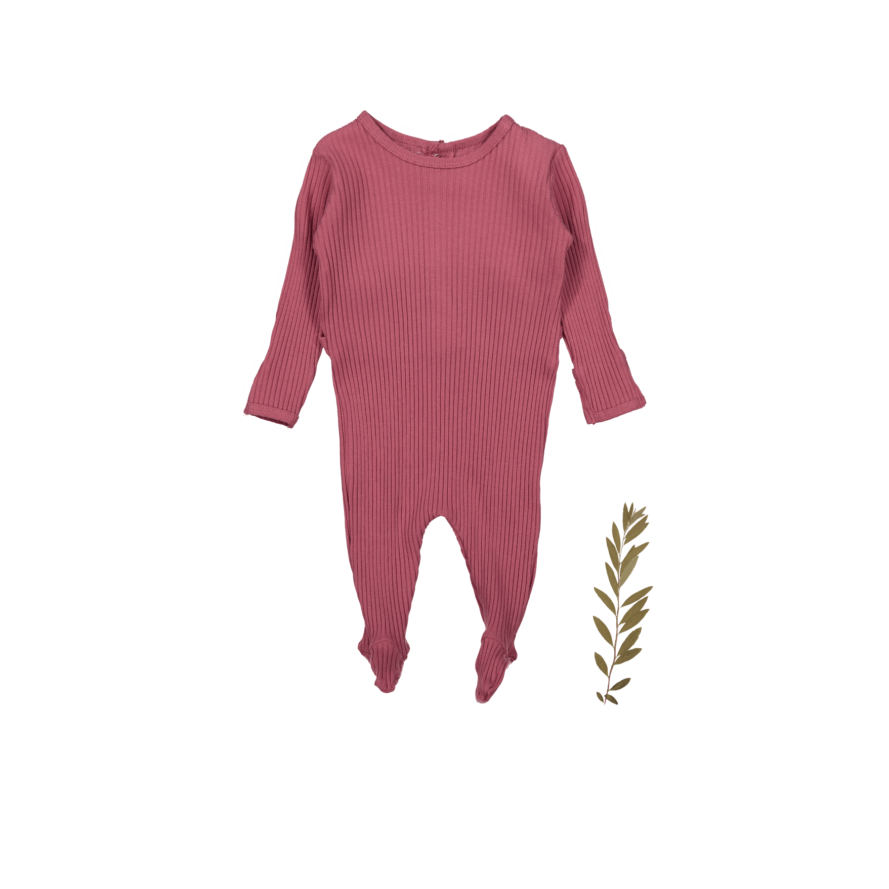 The Romper - Raspberry Back Snap Romper Lovely Littles