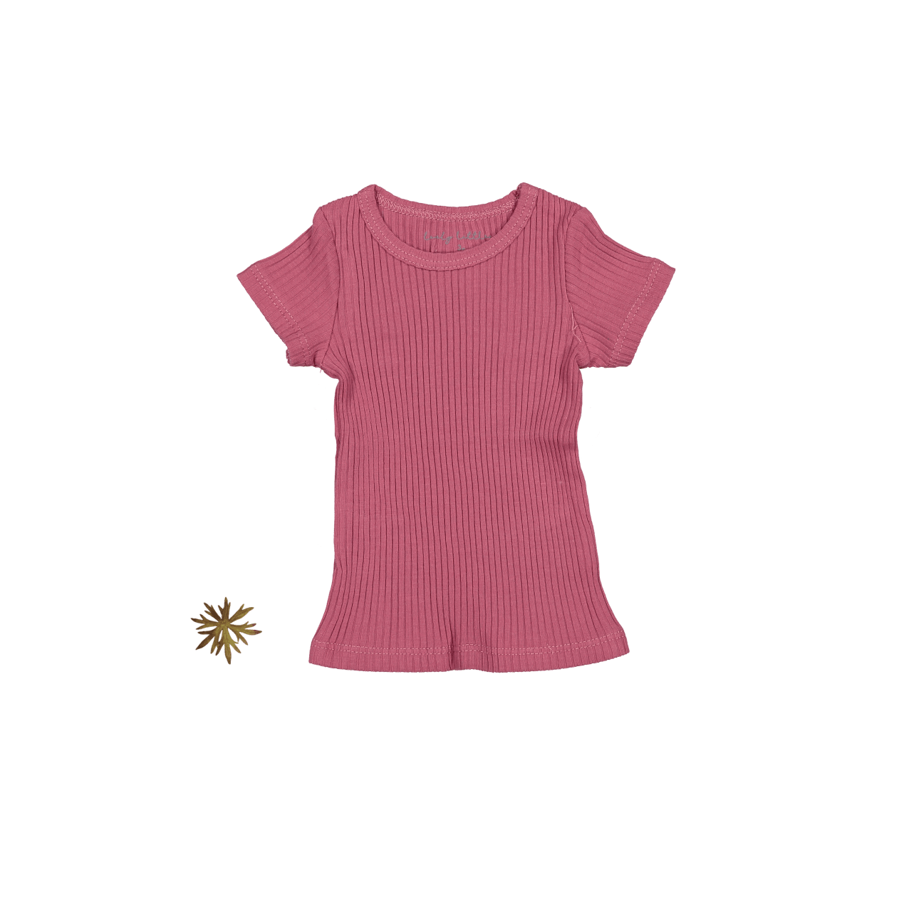 The Short Sleeve Tee - Raspberry Short Sleeve Tee Lovely Littles