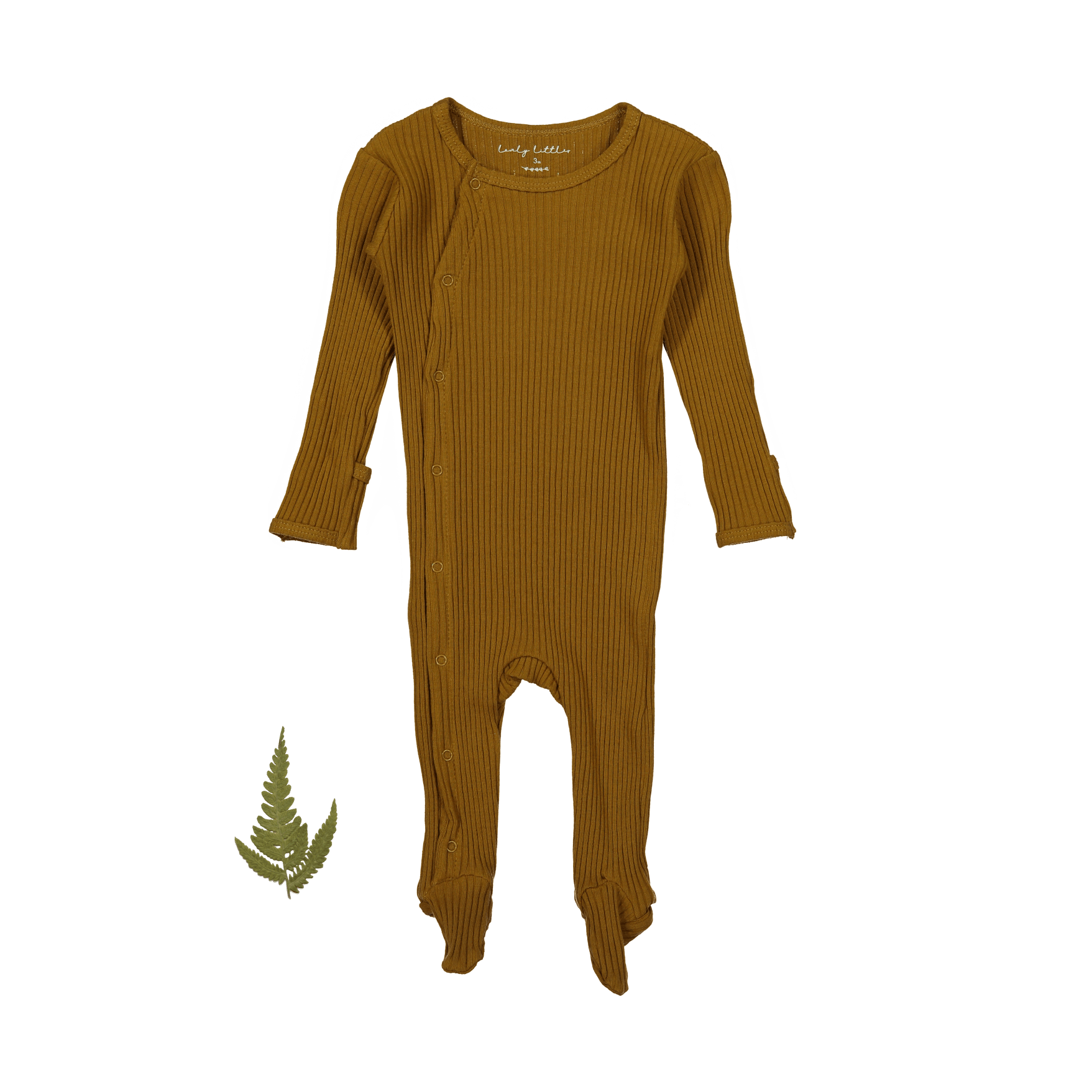 The Snap Romper - Cider Front Snap Romper Lovely Littles