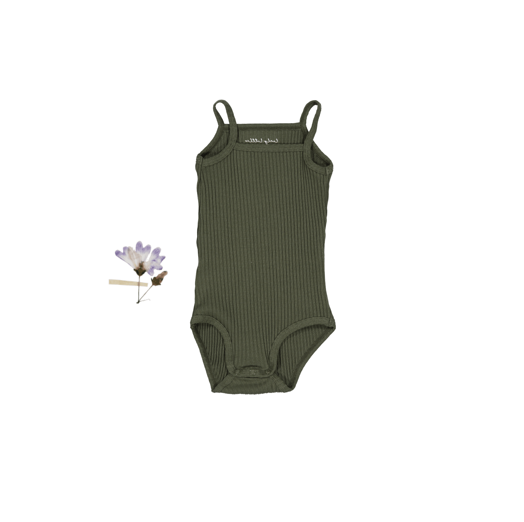 The Tank Onesie - Moss Tank Onesie Lovely Littles