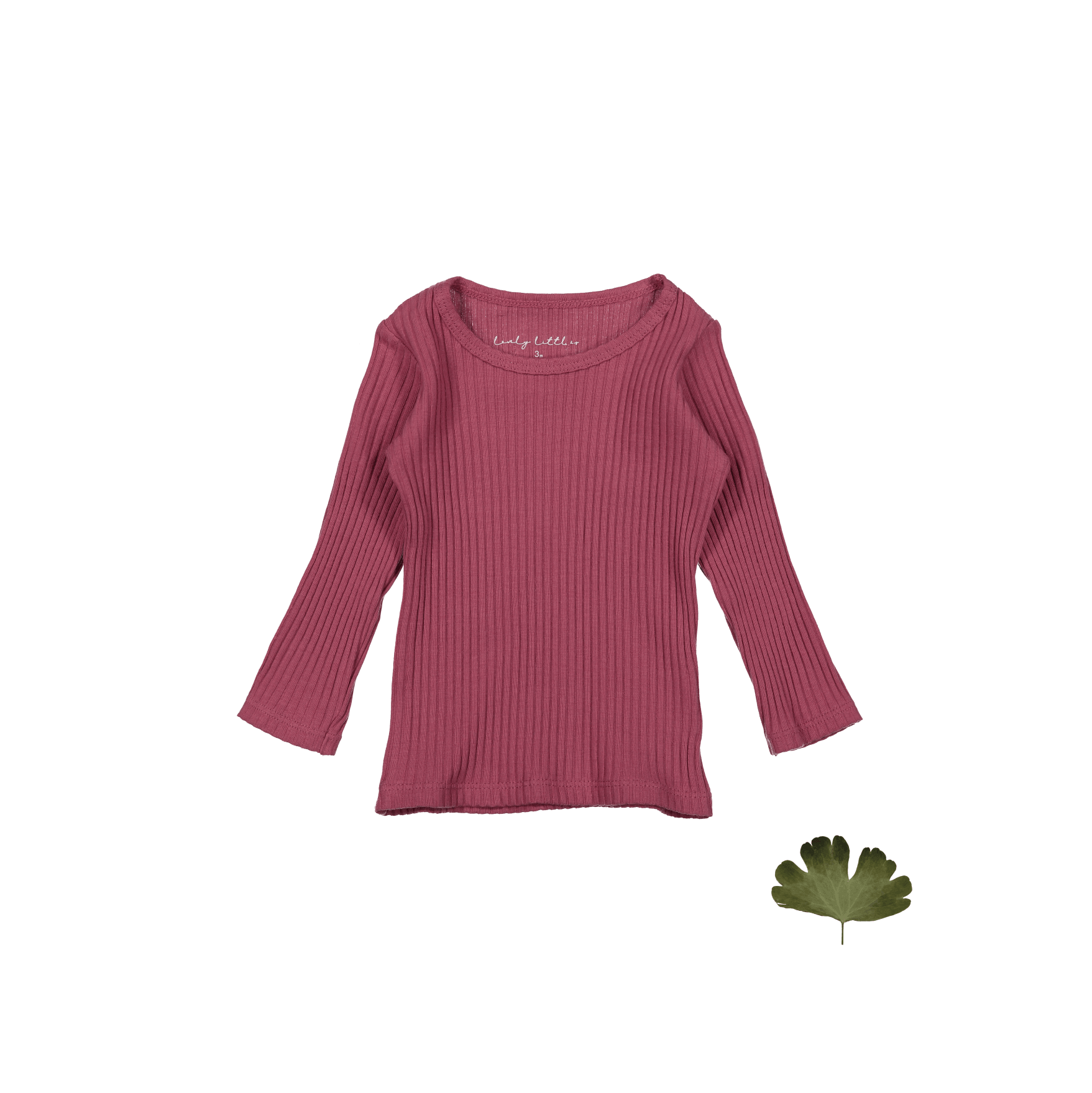 The Long Sleeve Tee - Raspberry Long Sleeve Tee Lovely Littles
