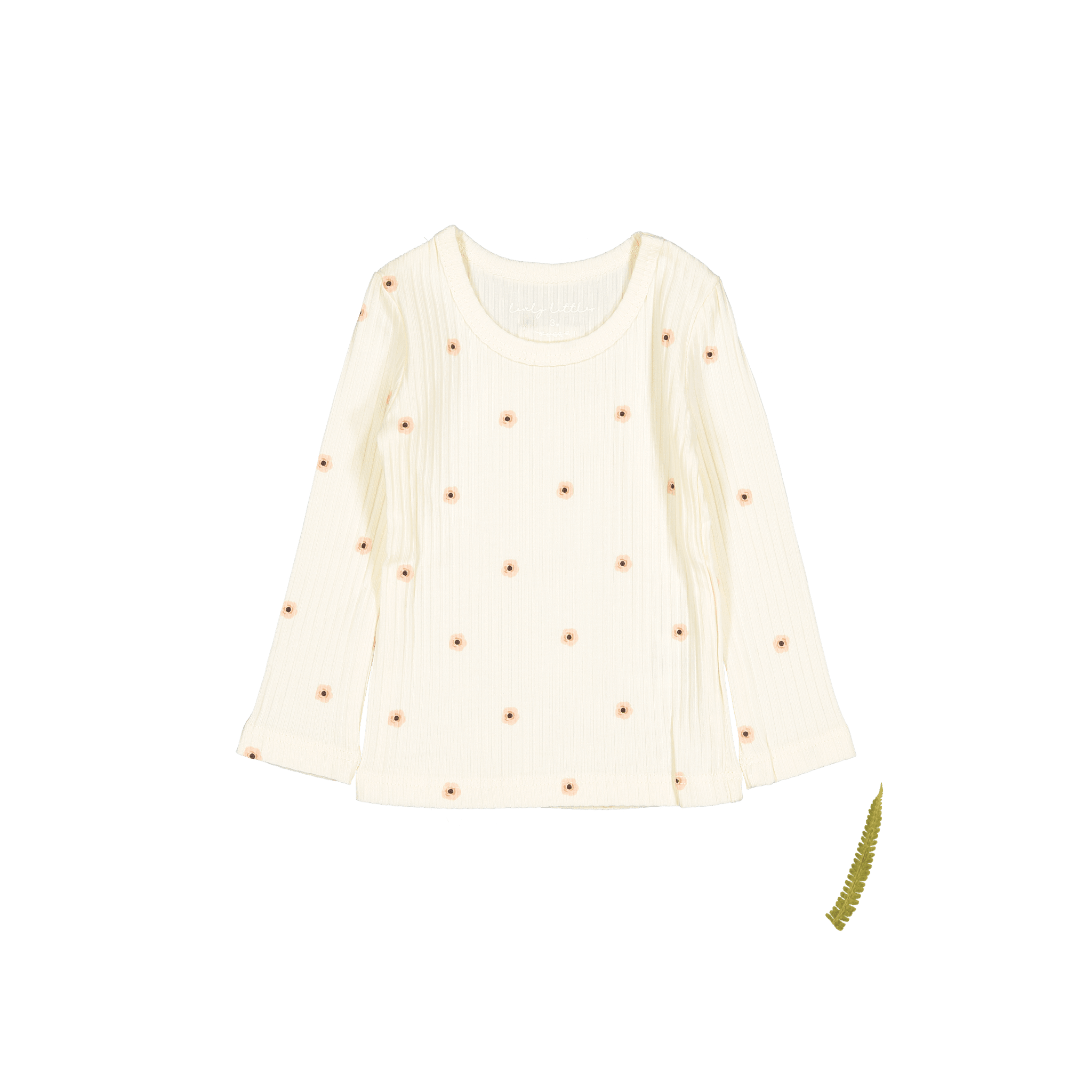 The Printed Long Sleeve Tee - Butter Flower Long Sleeve Tee Lovely Littles