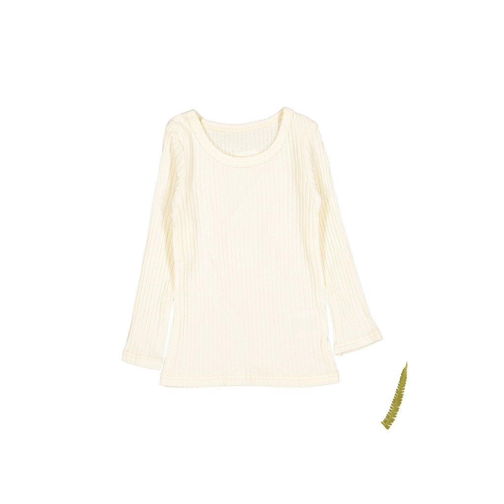 The Long Sleeve Tee - Butter Long Sleeve Tee Lovely Littles