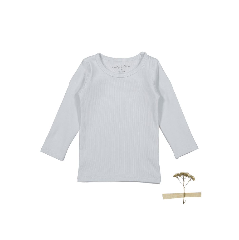 The Long Sleeve Tee - Sky Long Sleeve Tee Lovely Littles