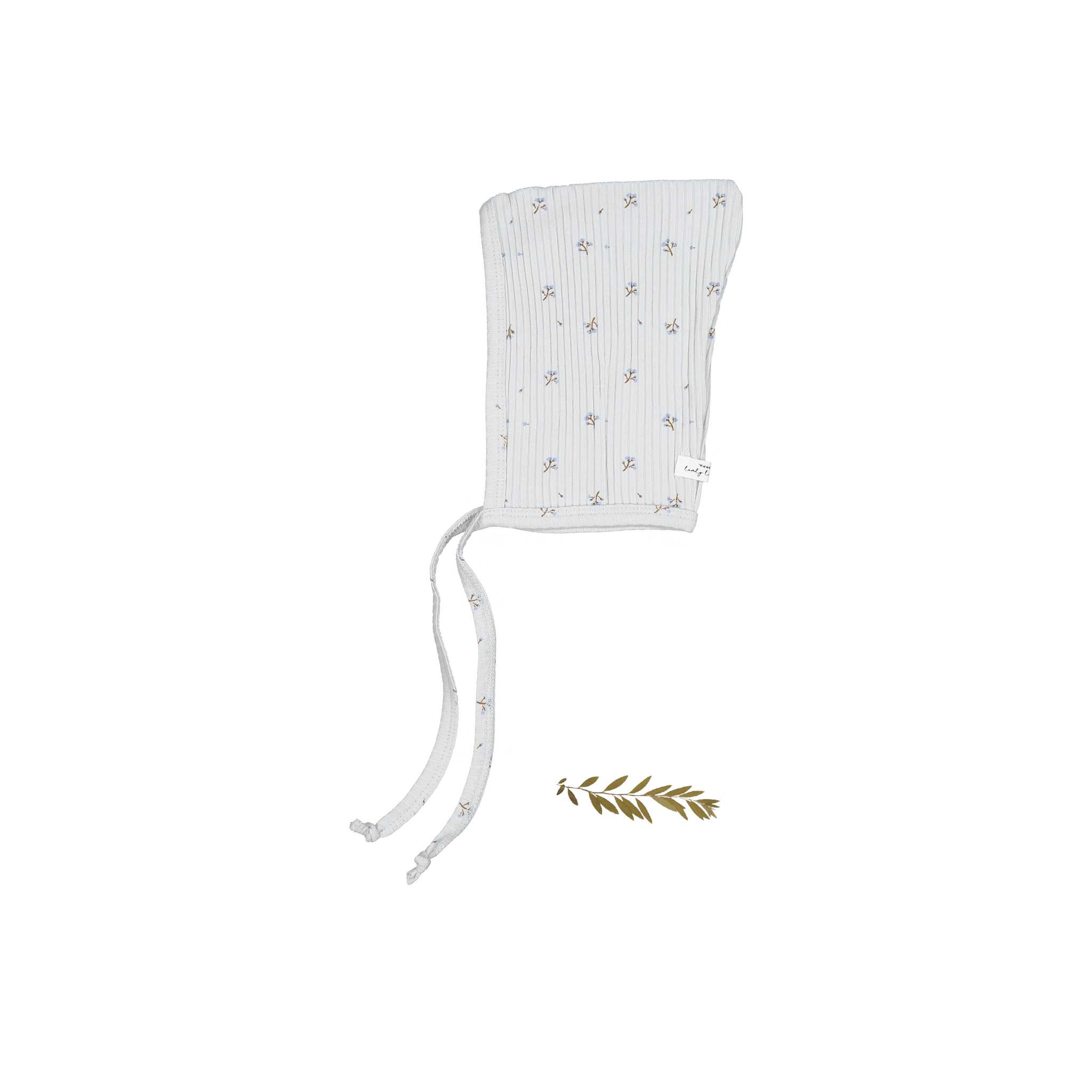 The Printed Pixie Bonnet - Sky Blossom Pixie Bonnet Lovely Littles