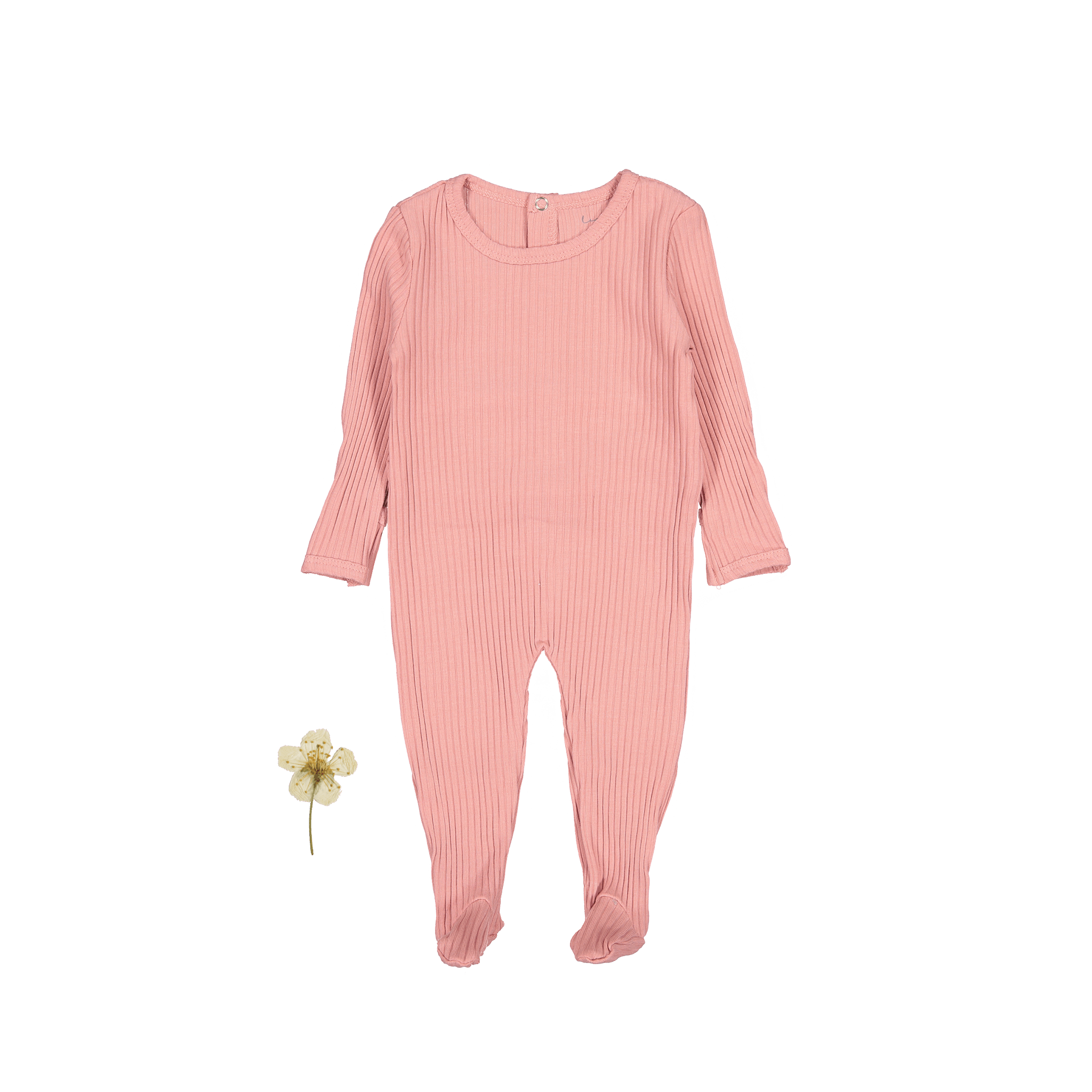 The Romper - Rose Back Snap Romper Lovely Littles