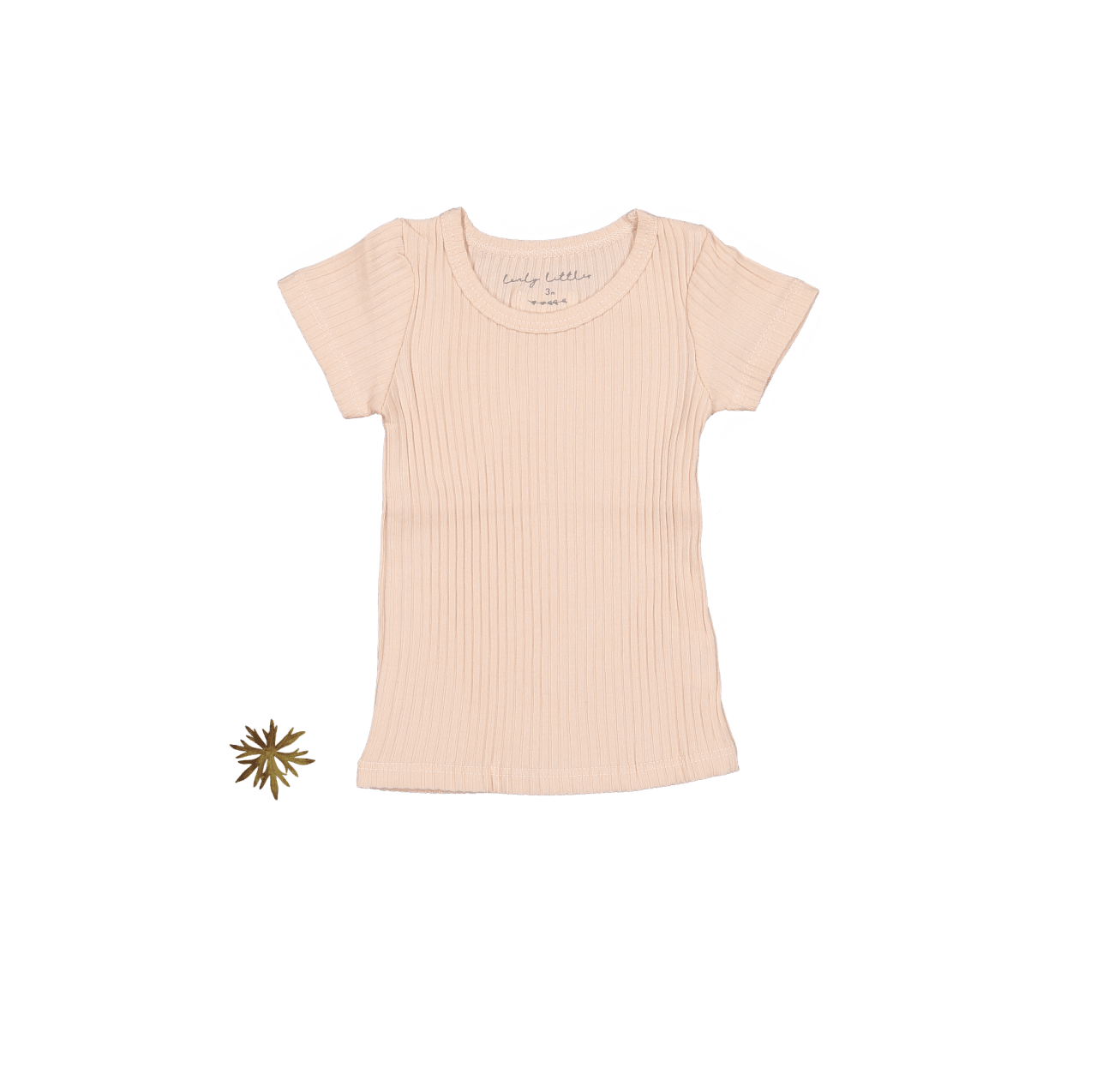 The Short Sleeve Tee - Powder Short Sleeve Tee Lovely Littles