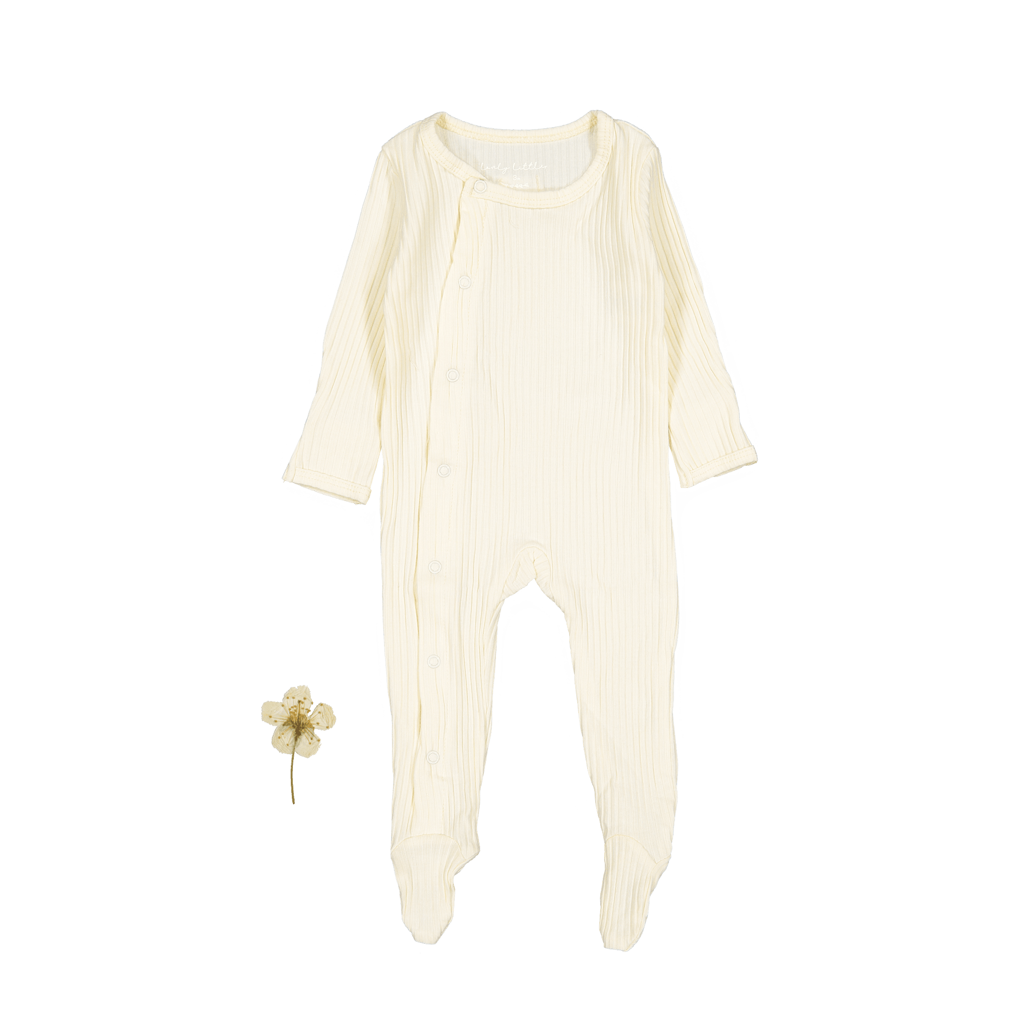 The Snap Romper - Butter Front Snap Romper Lovely Littles