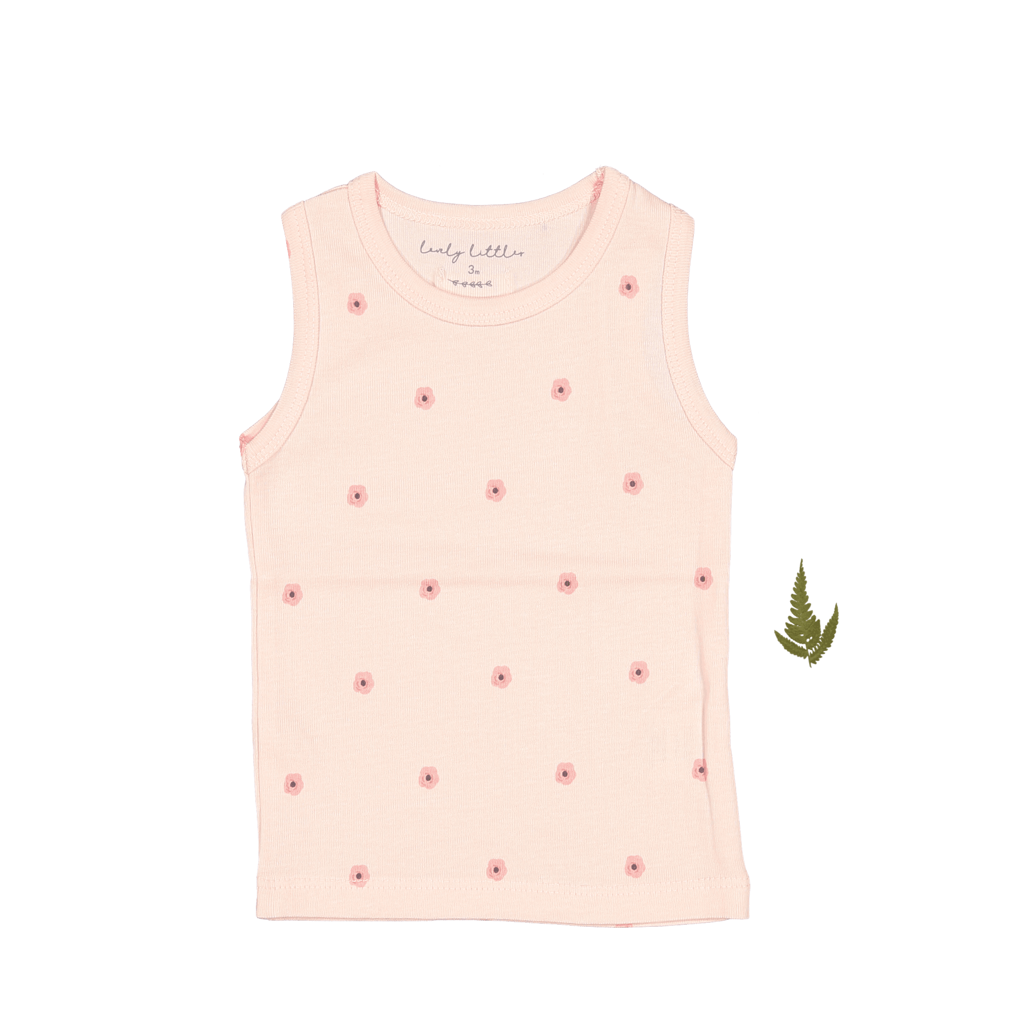 The Printed Tank - Rose Flower Tank Lovely Littles