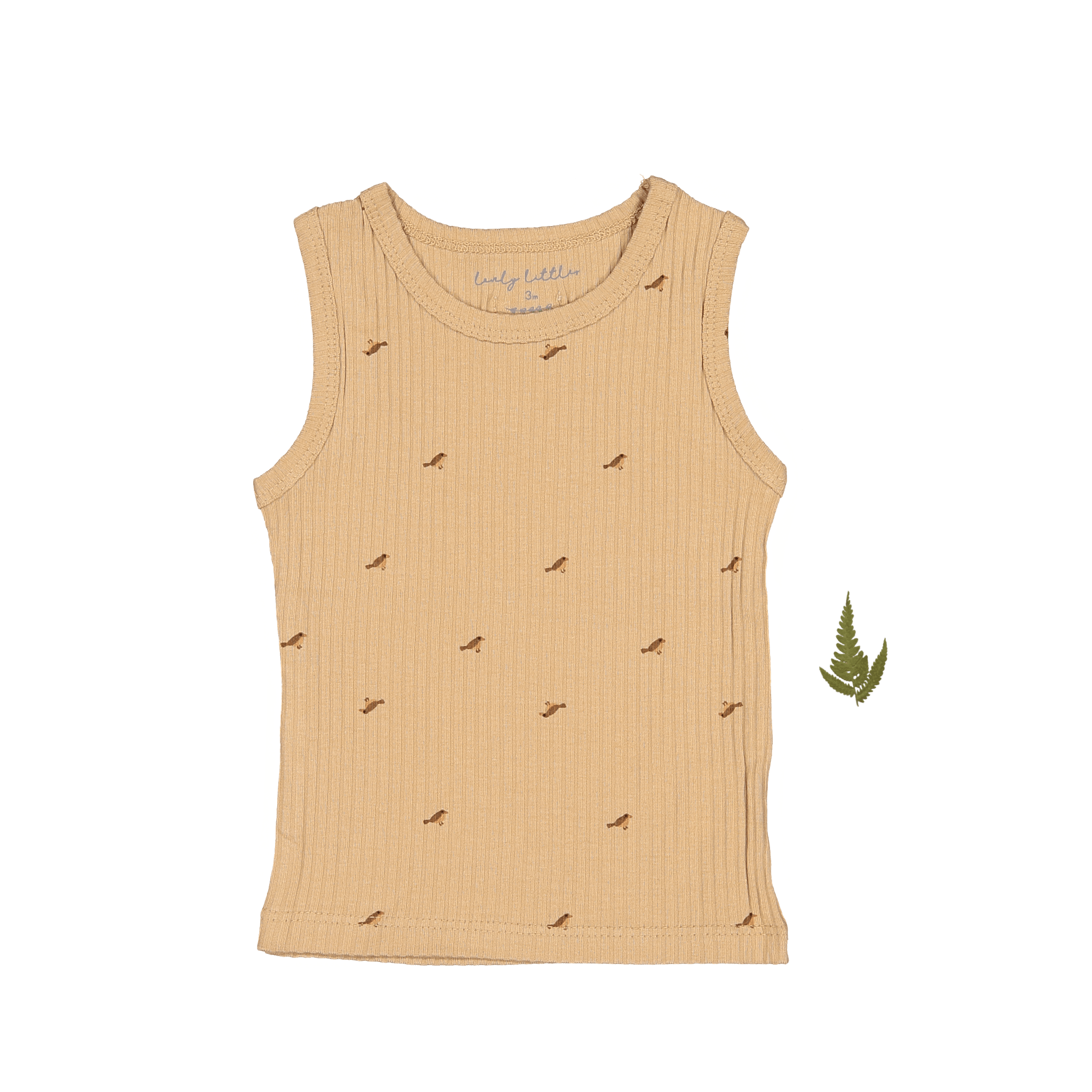 The Printed Tank - Birdsong Tank Lovely Littles
