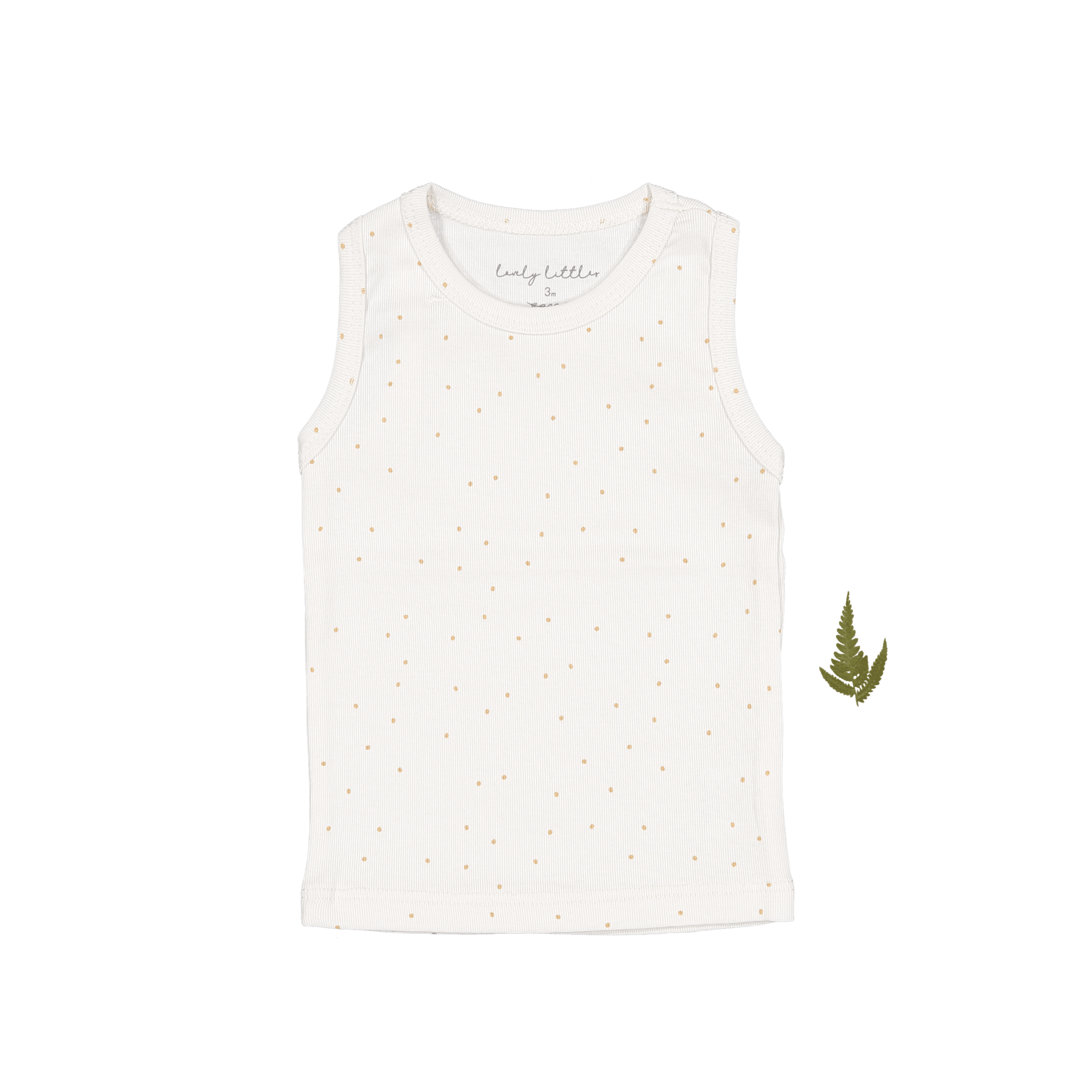 The Printed Tank - Pearl Dot Tank Lovely Littles