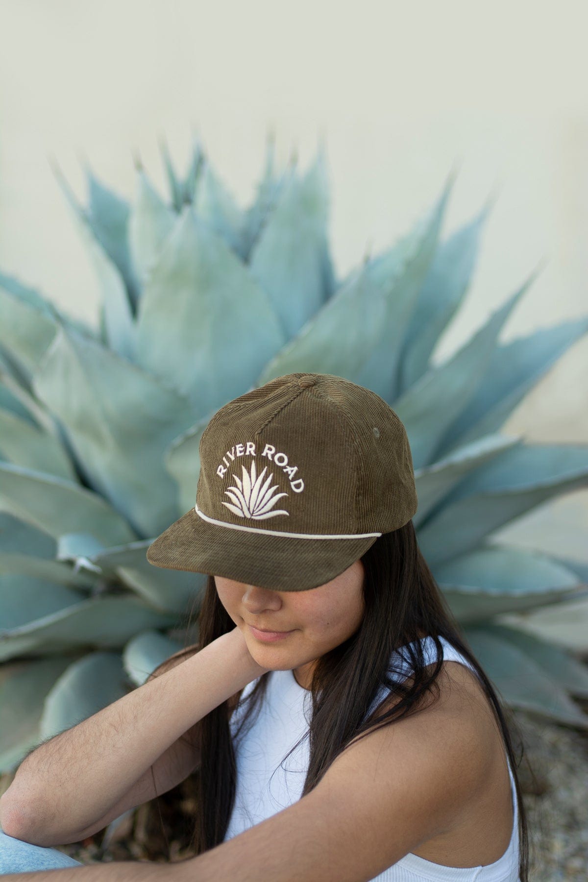 River Road Agave Corduroy Snapback Hat