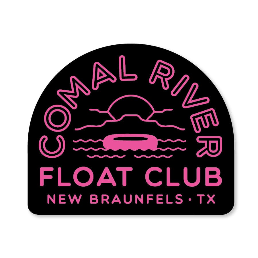 Comal Float Club Sticker