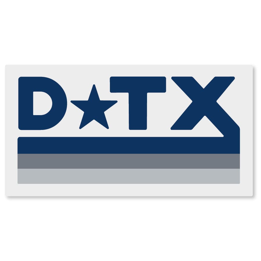 DTX Sticker (Dallas, Texas)