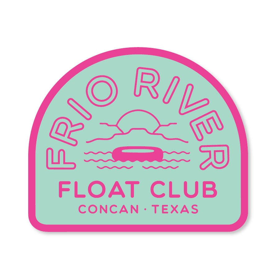 Frio River Float Club Sticker