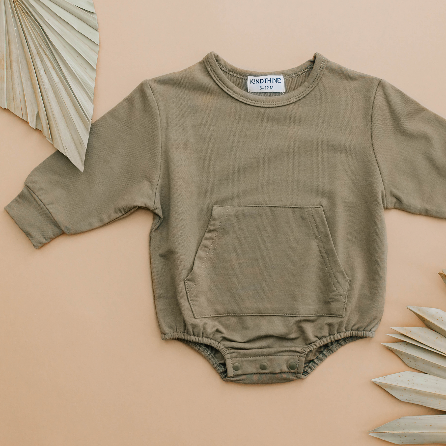 Sweatshirt Bubble Romper Baby & Toddler Sleepwear kindthing