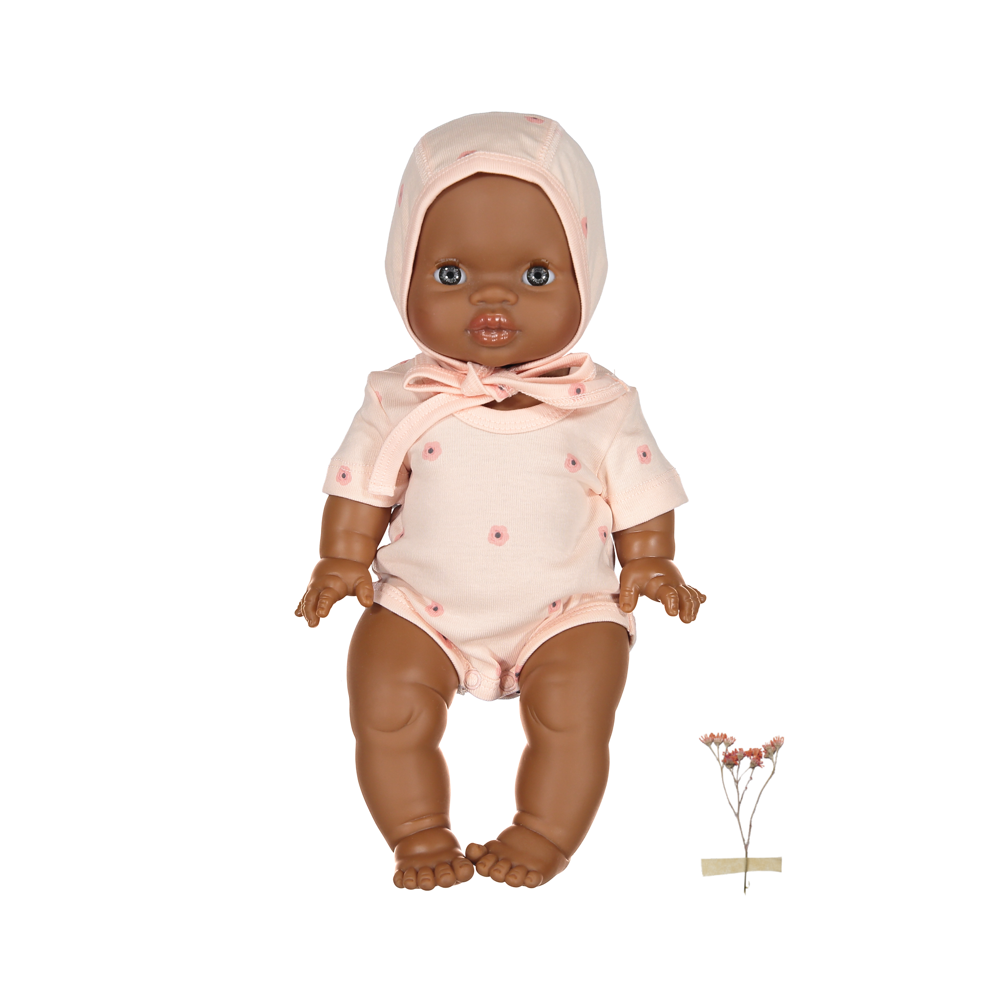 The Printed Doll Clothes - Rose Flower