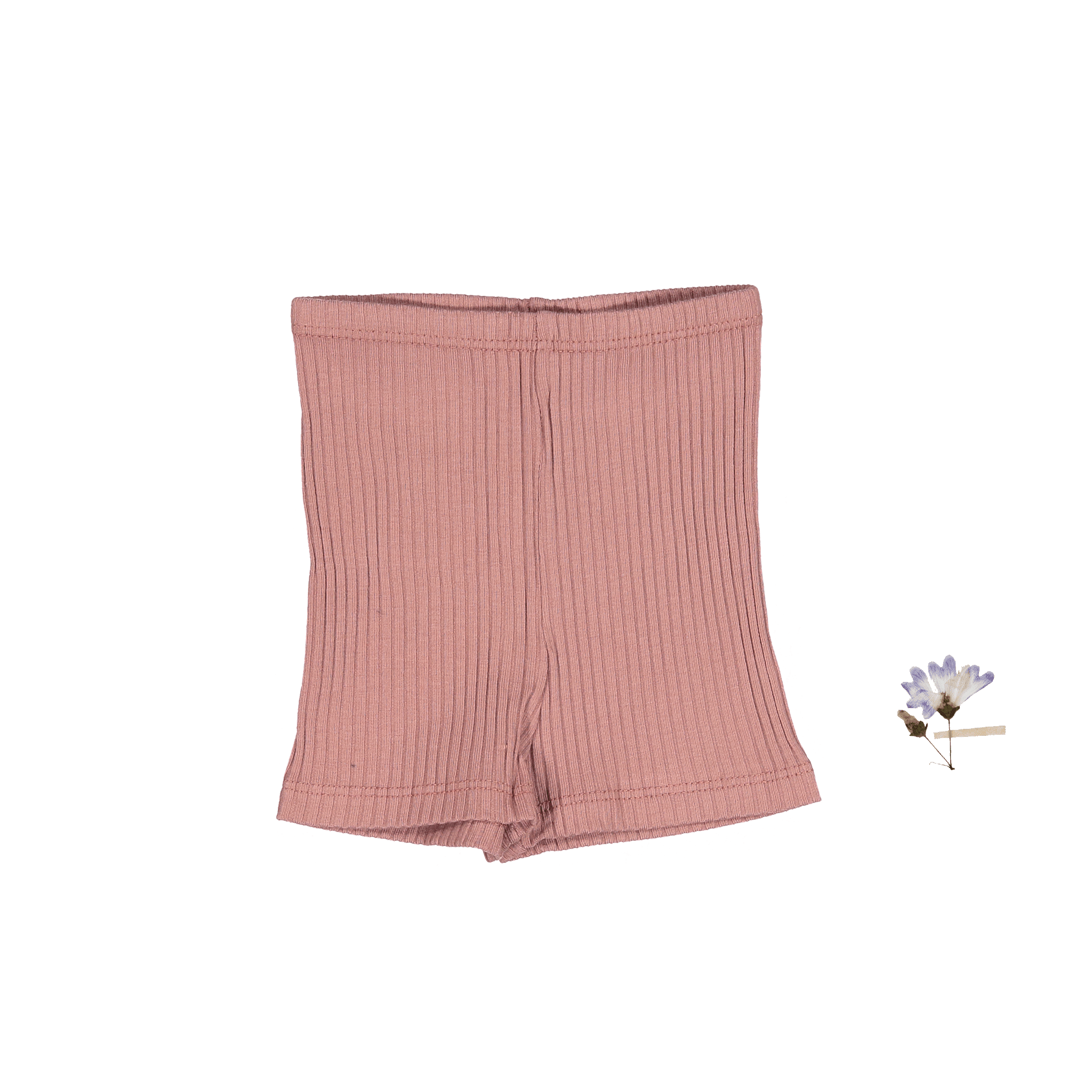 The Short  - Rosewood Ribbed Short Lovely Littles