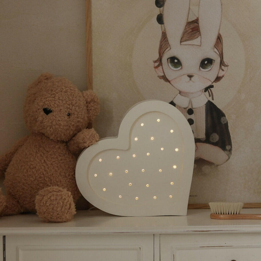 Little Lights Heart Lamp Little Lights US