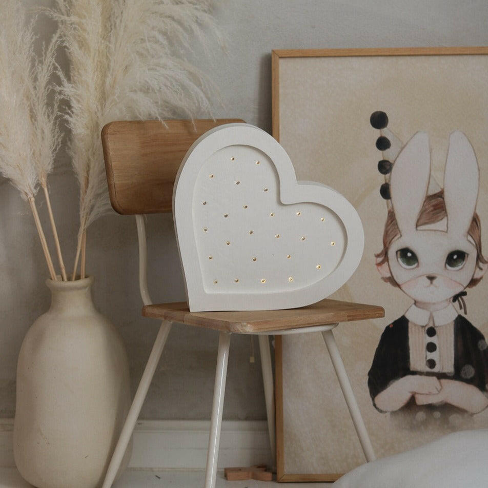 Little Lights Heart Lamp Little Lights US
