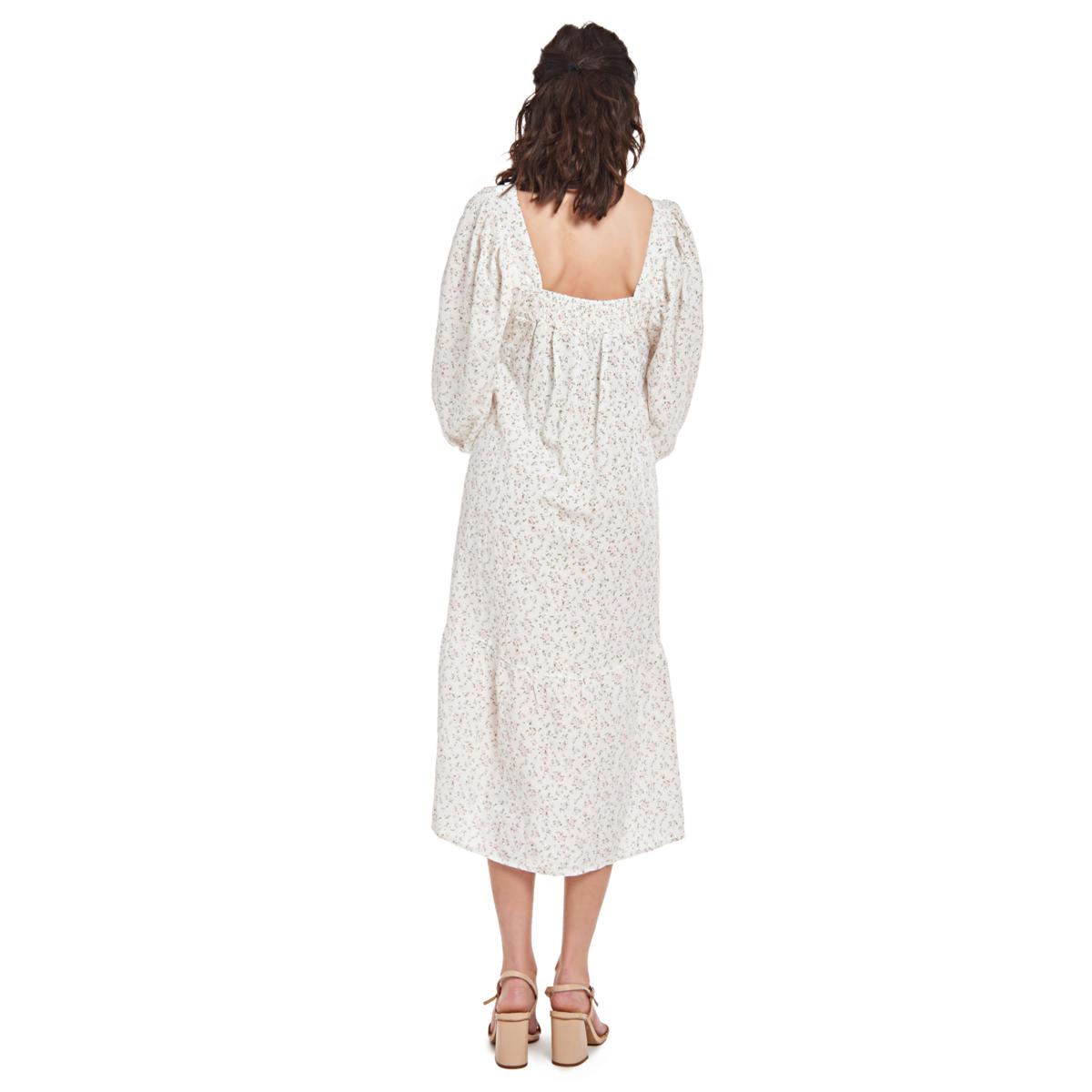 Cecilia Floral Dress - Light Pink