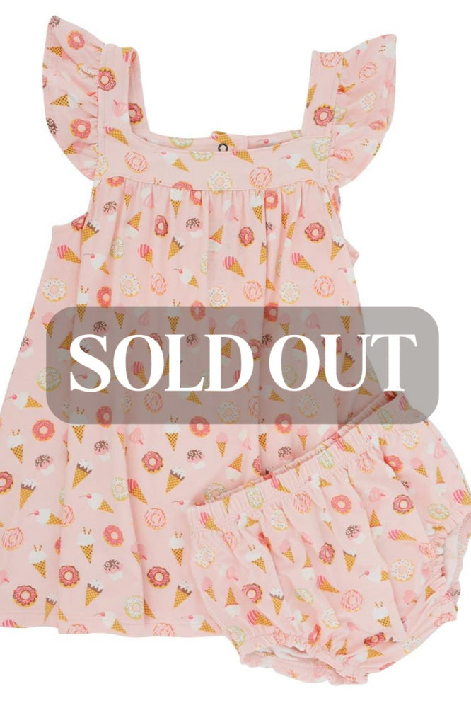 Ruffle Dress with Bloomer - Sweetie