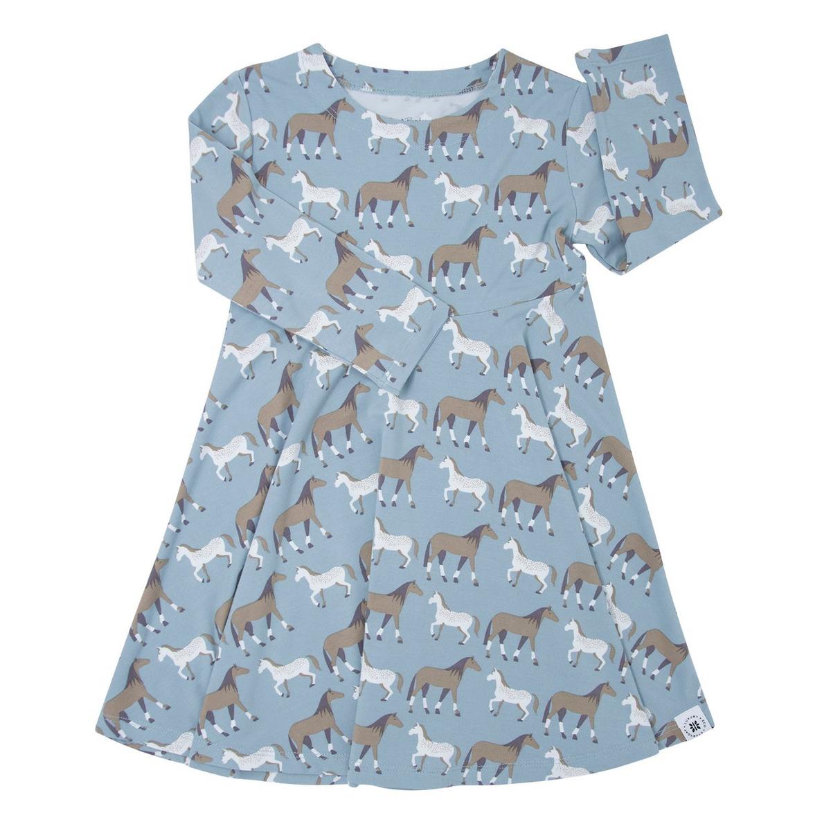 Swirly Girl Dress - Ponies Please