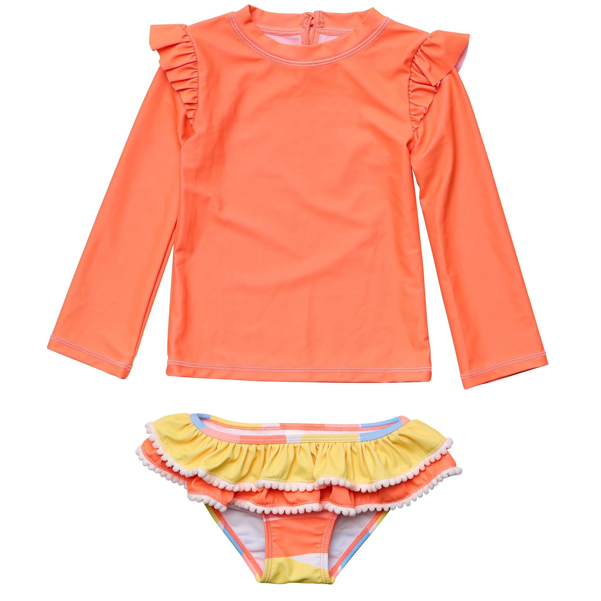 LS Ruffle Set - Good Vibes