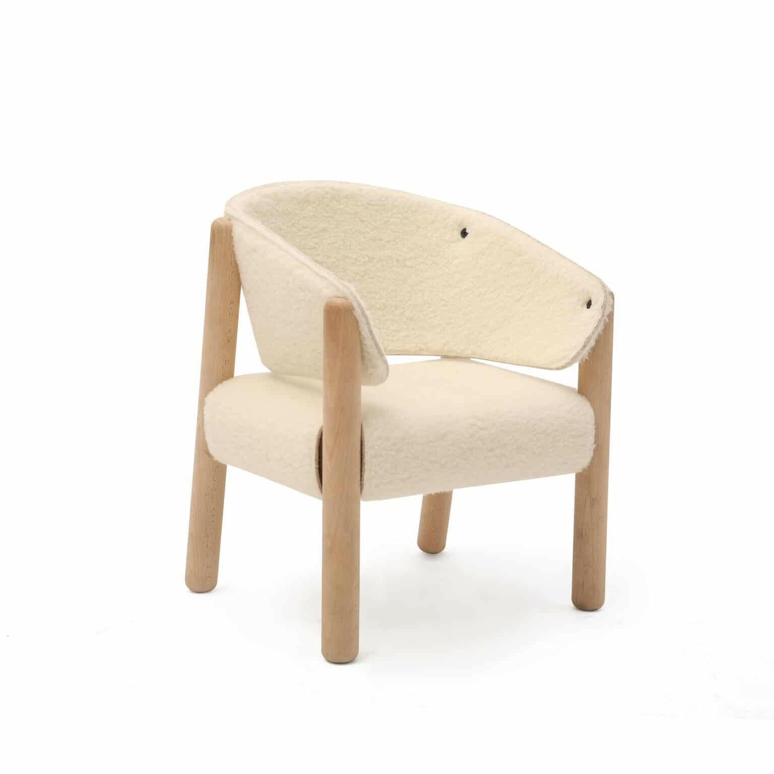 Saba Chair - Fur Playroom Furniture Charlie Crane