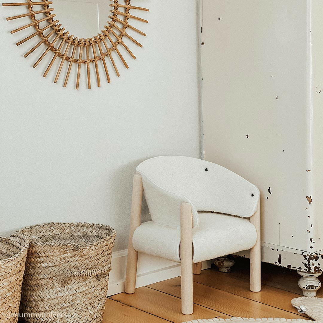 Saba Chair - Fur Playroom Furniture Charlie Crane