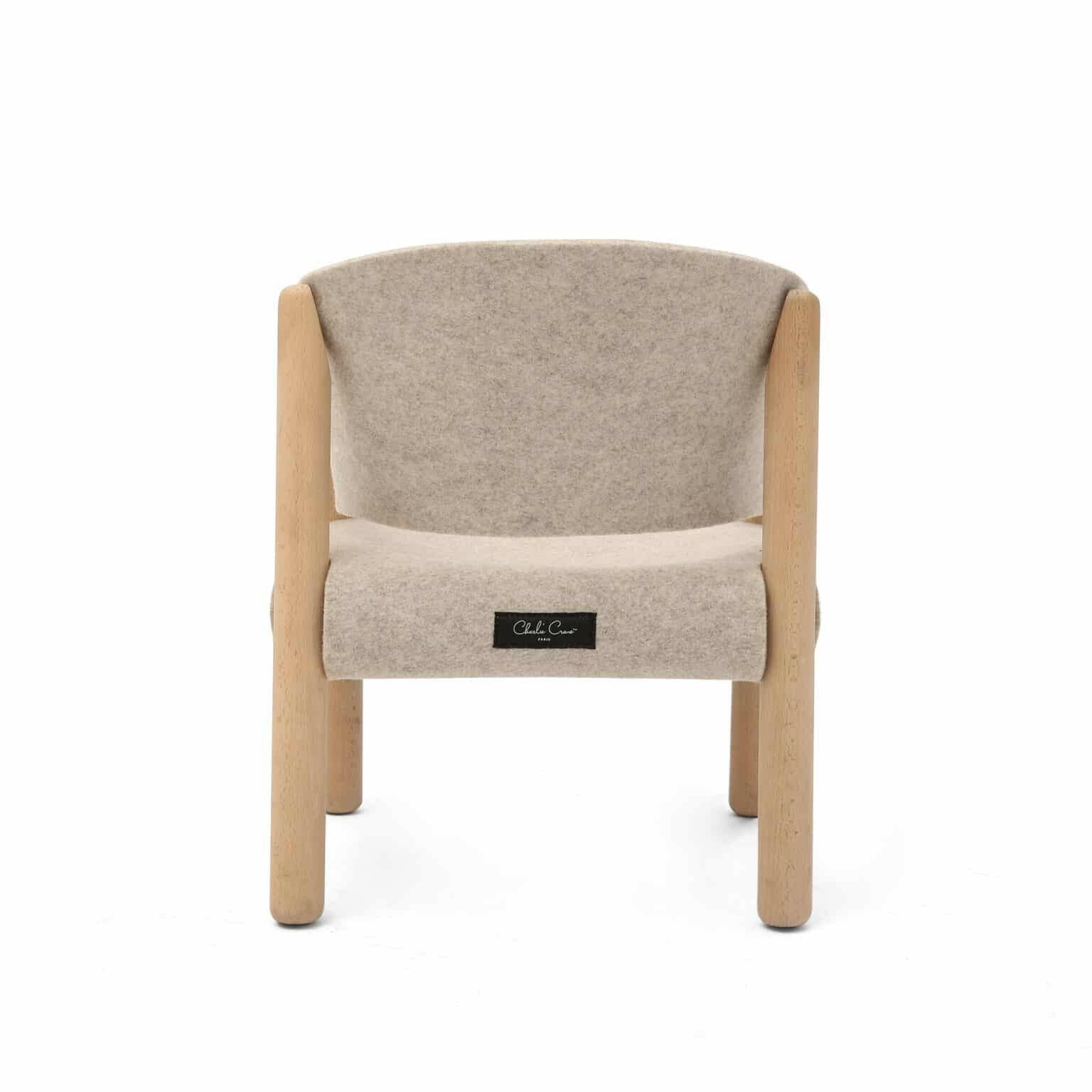 Saba Chair - Biege Playroom Furniture Charlie Crane