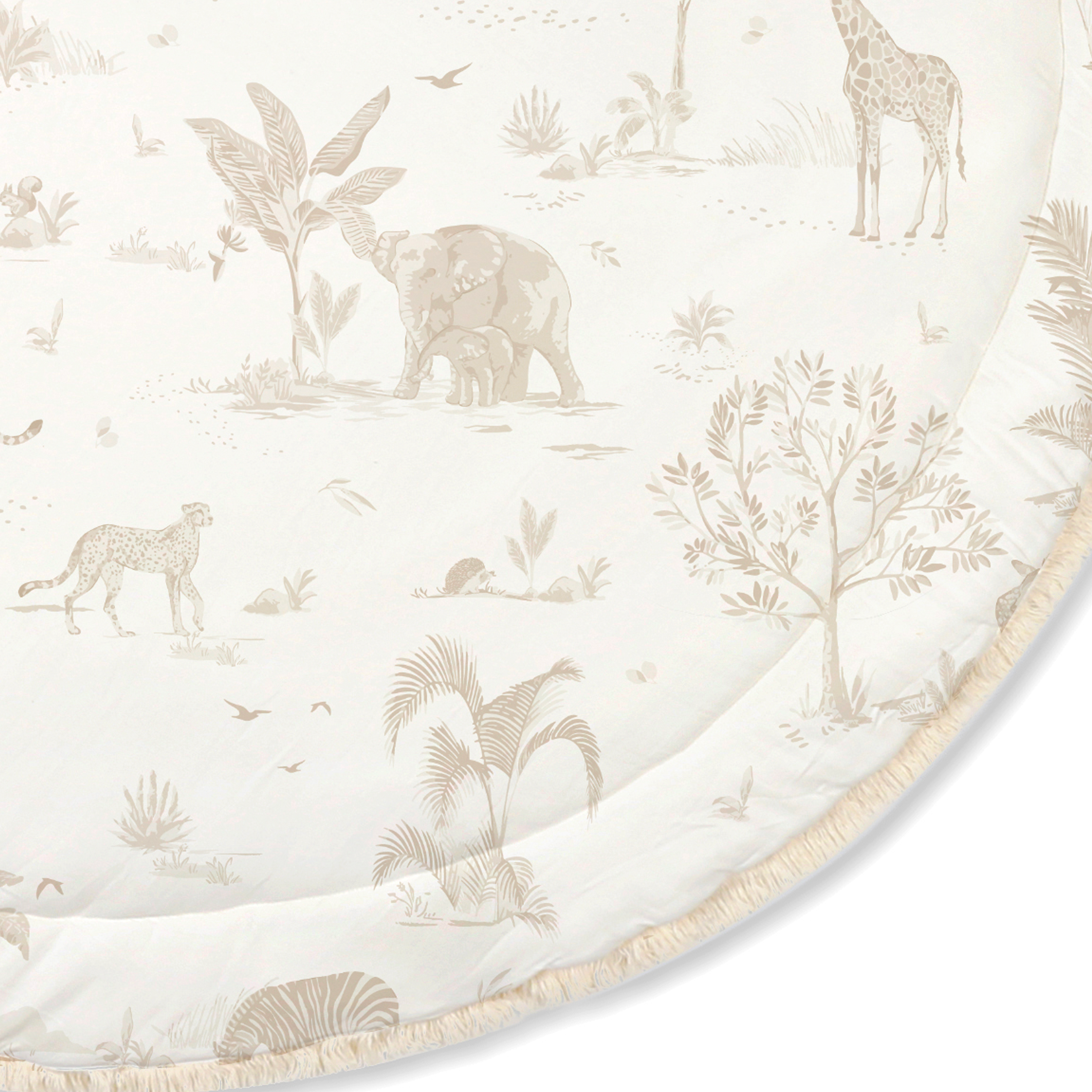 Organic Baby Play Mat - Safari and Wild Play Mat Makemake Organics