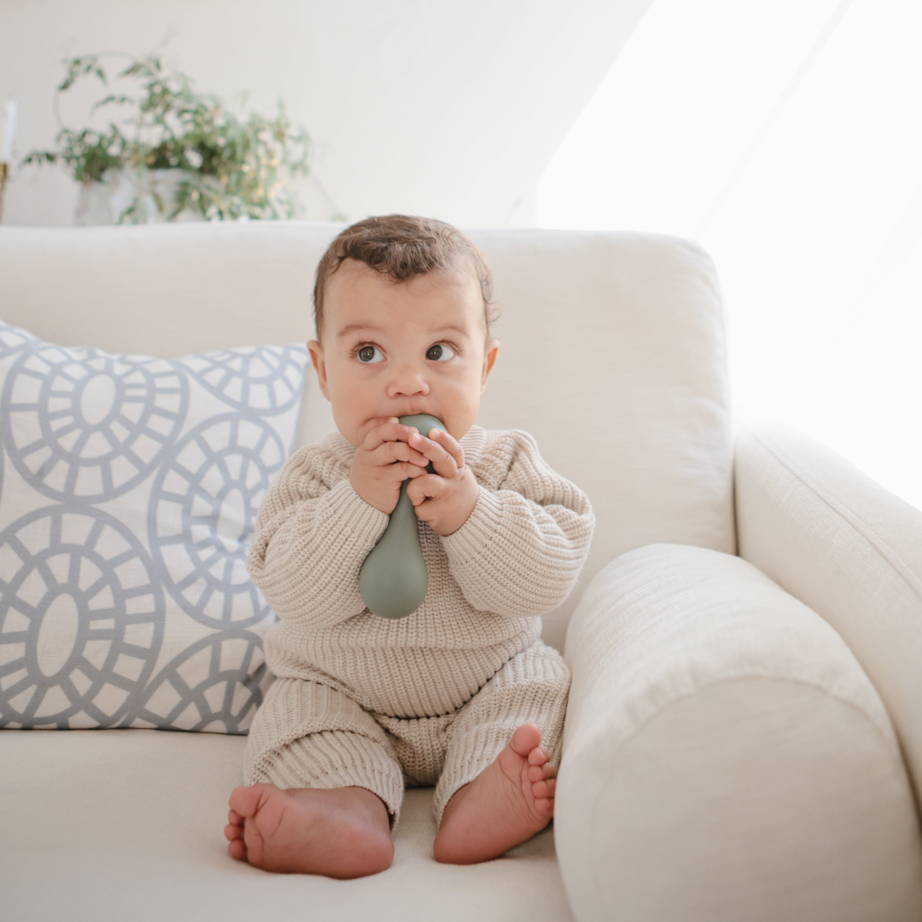 Silicone Baby Rattle Toy toys Mushie