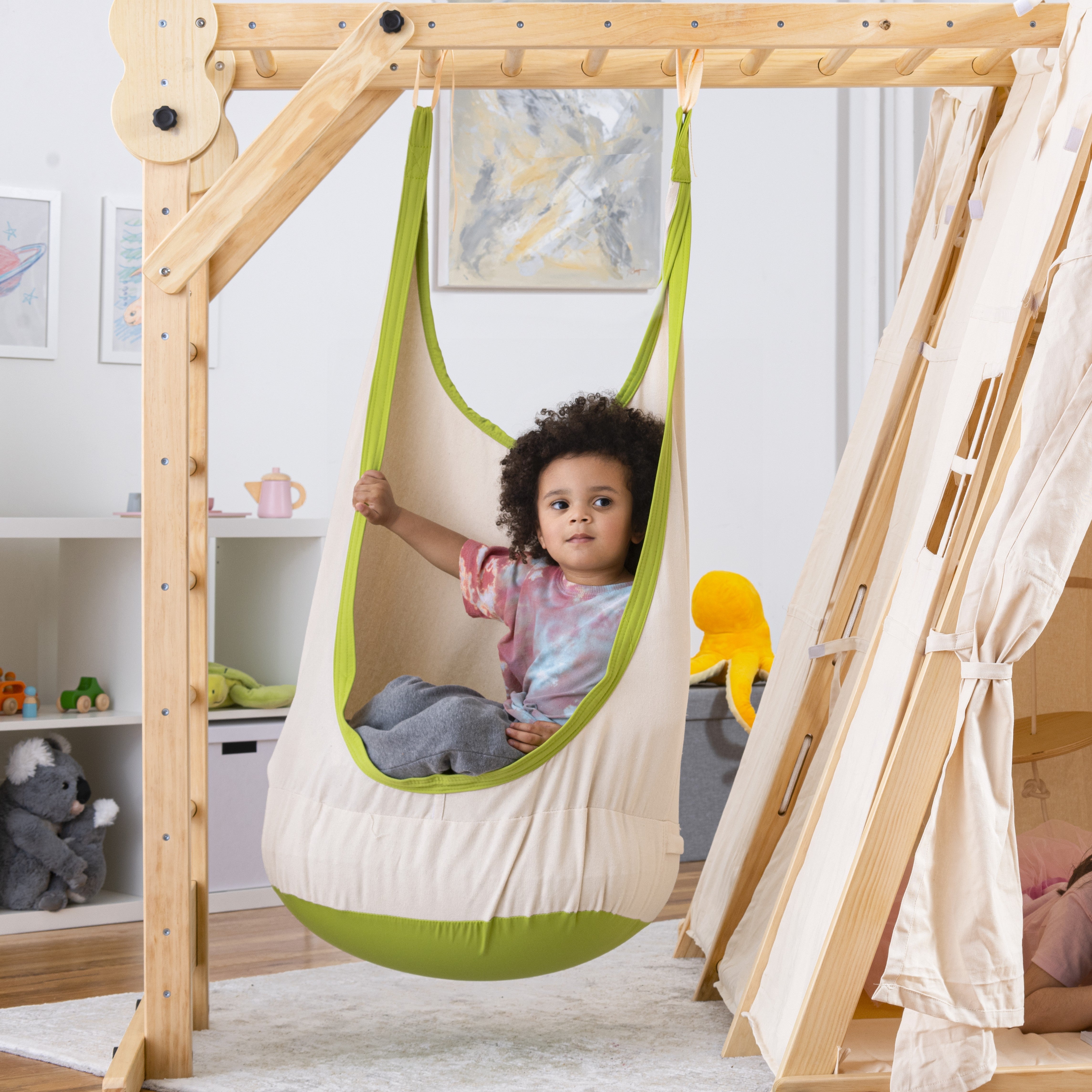 Sensory Swing for Large Climbers – Soothing Play Add-On (Climber Not I