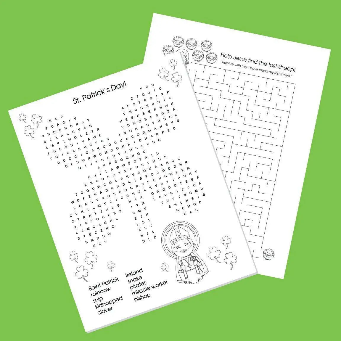 Activity Sheets - Digital Download