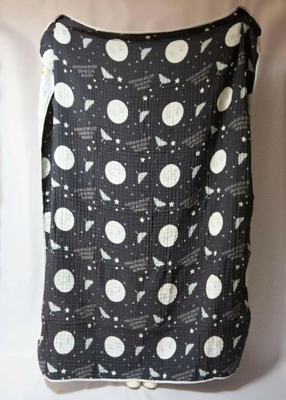 Brother Sun Sister Moon Large Deluxe Organic Muslin Quilt