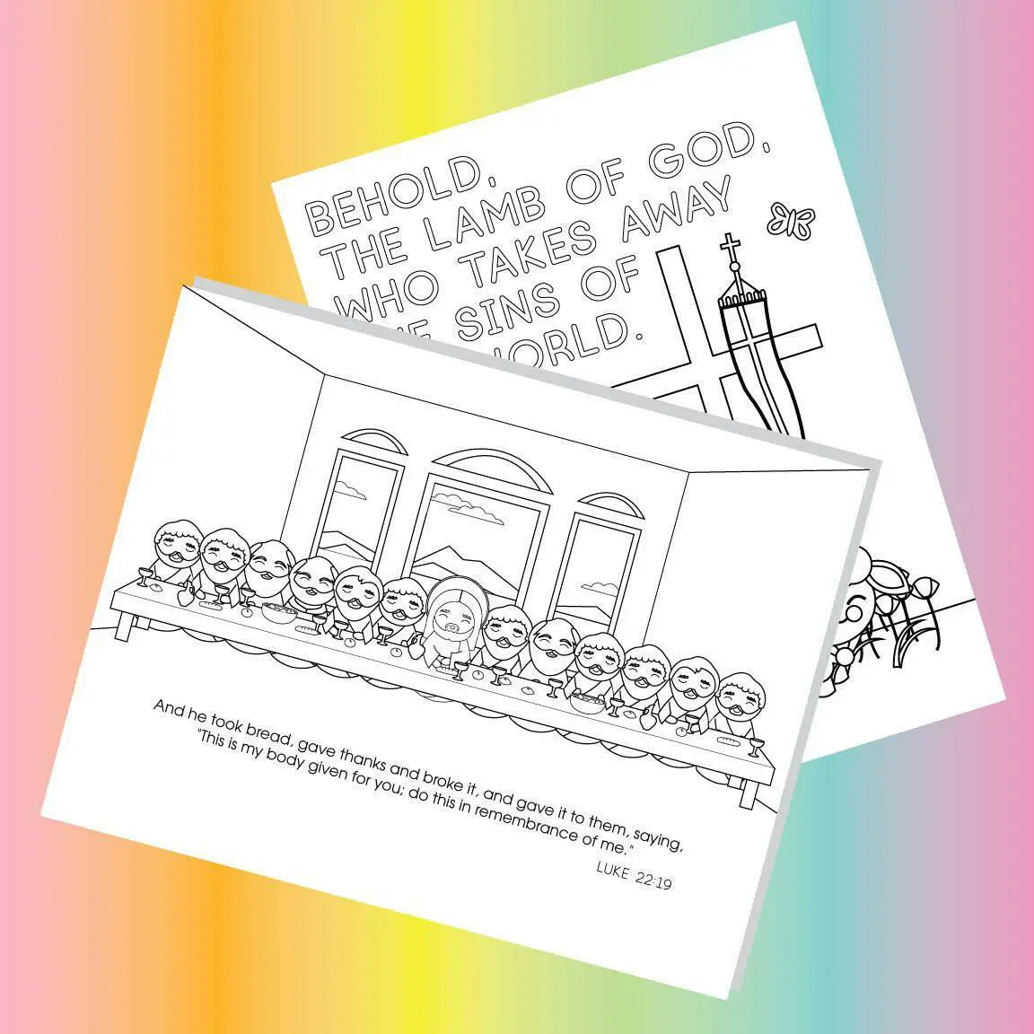 Holy Week Activity Sheets - Digital Download